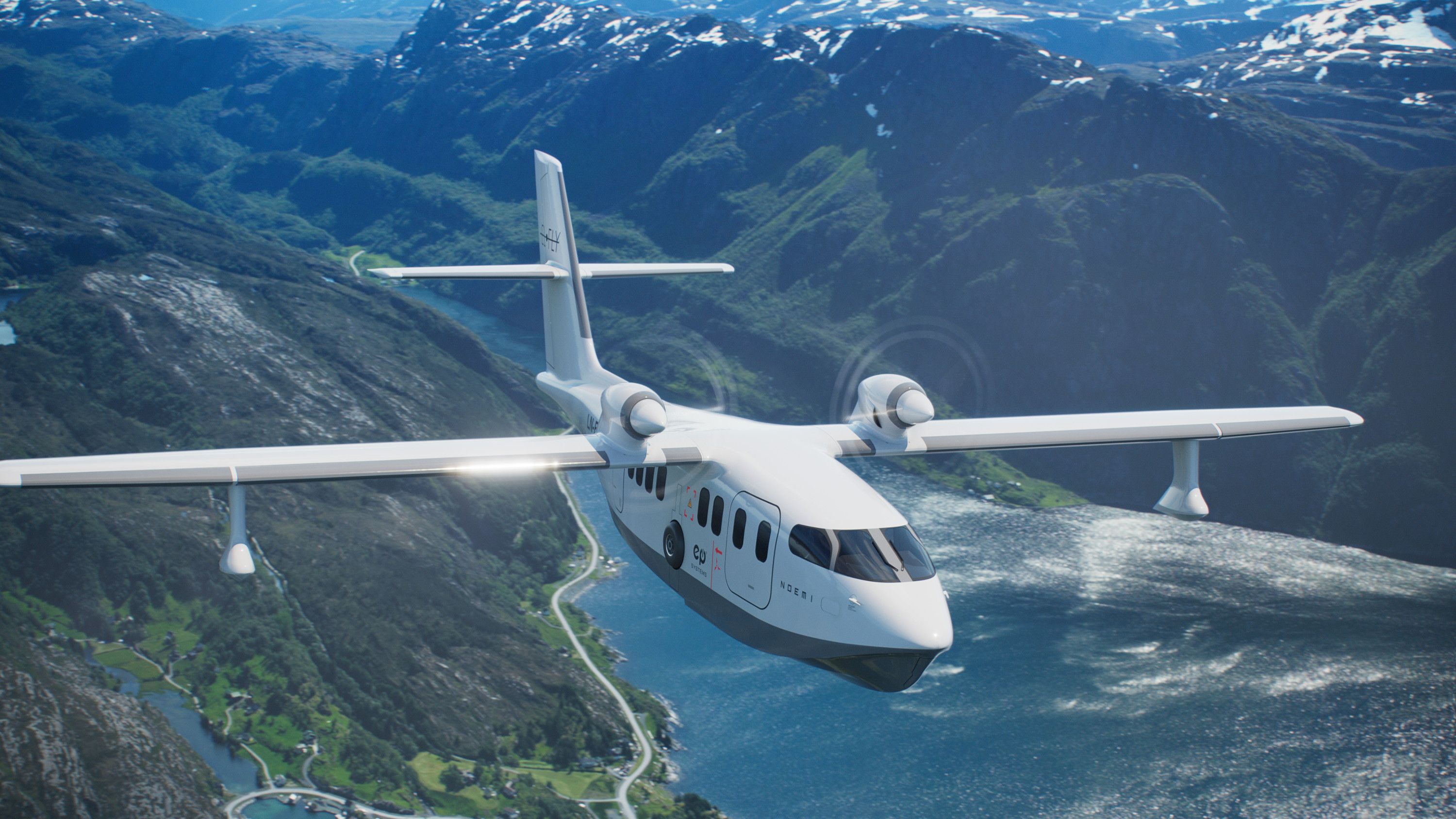 Norwegian Elfly Reveals Design For All-Electric Seaplane
