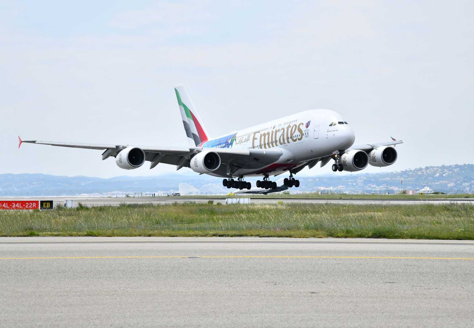 Emirates A380 returns to Nice summer 2023a