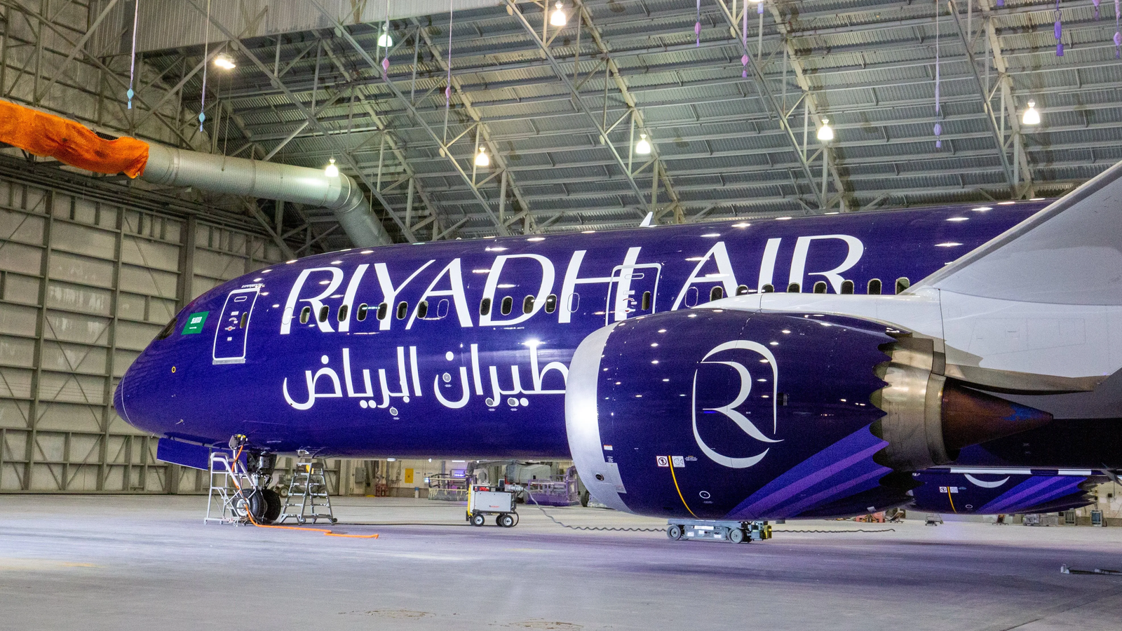 Saudi Arabia's Riyadh Air Reveals Livery, And It's Stunning
