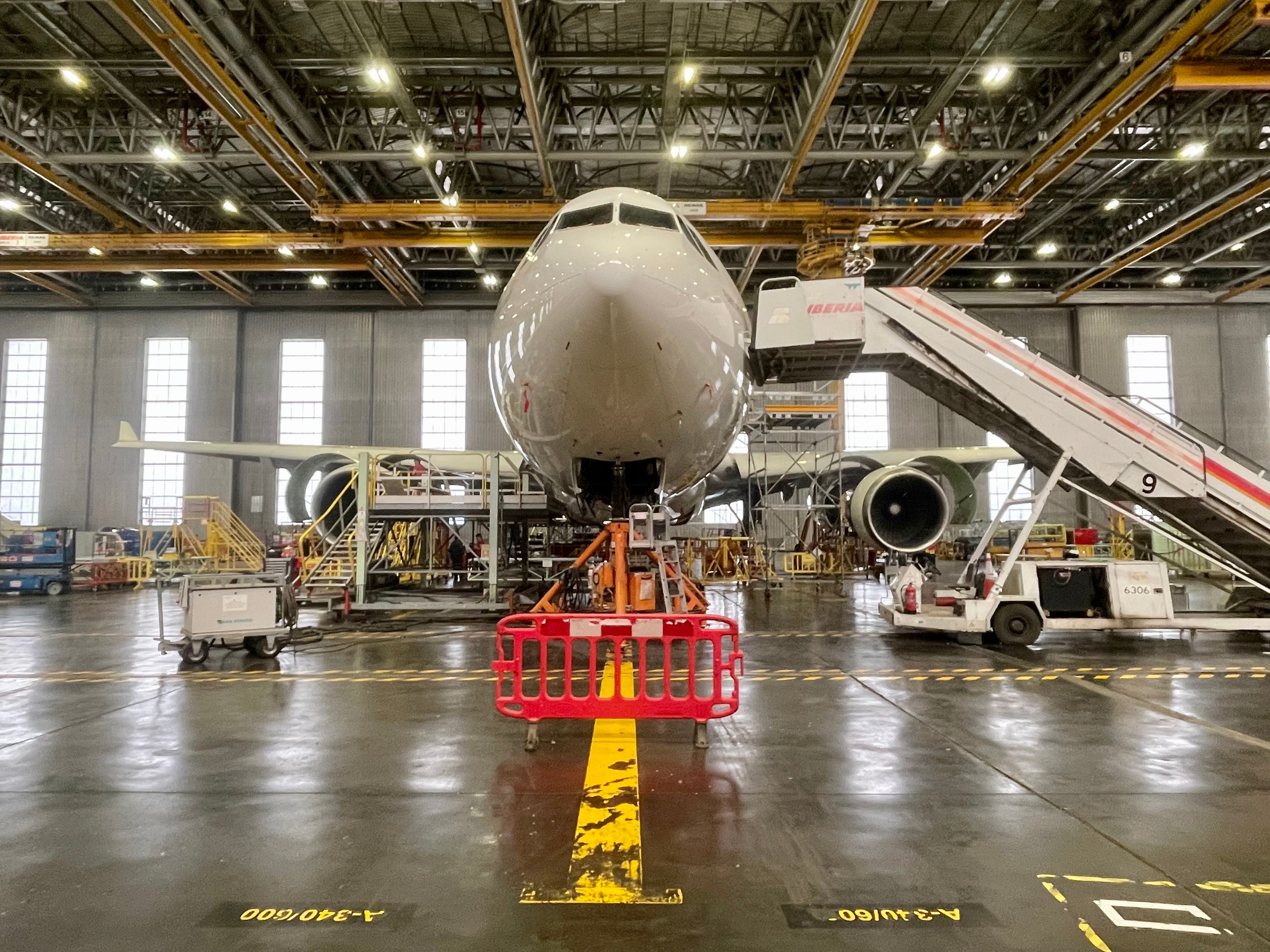 Photo Tour: Inside Iberia's Madrid Maintenance Facility