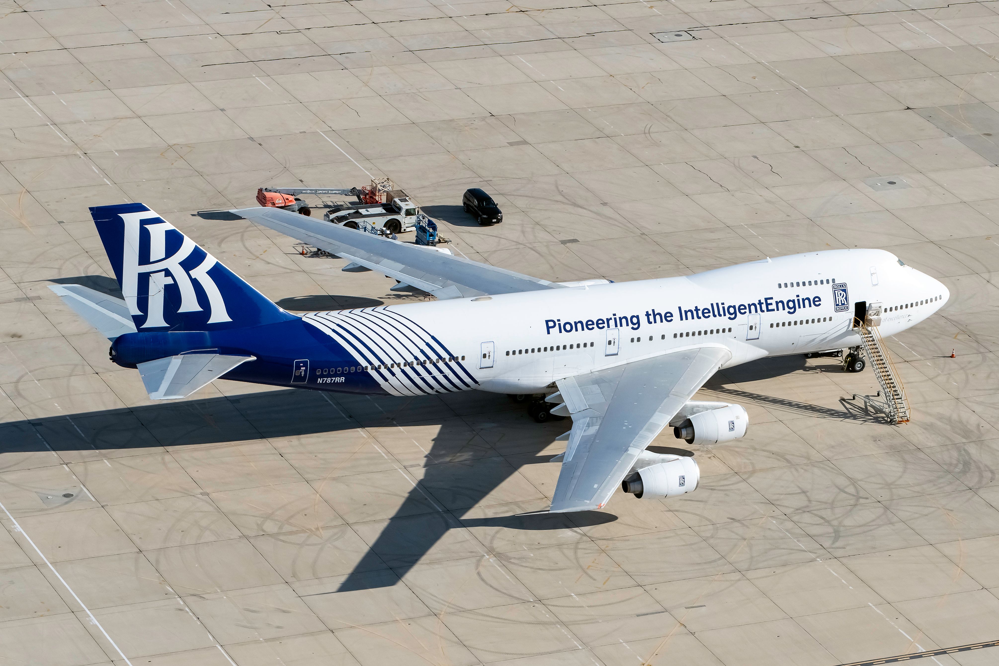 Rolls-Royce Is Preparing To Test The Pearl 10X On Its Boeing 747-200