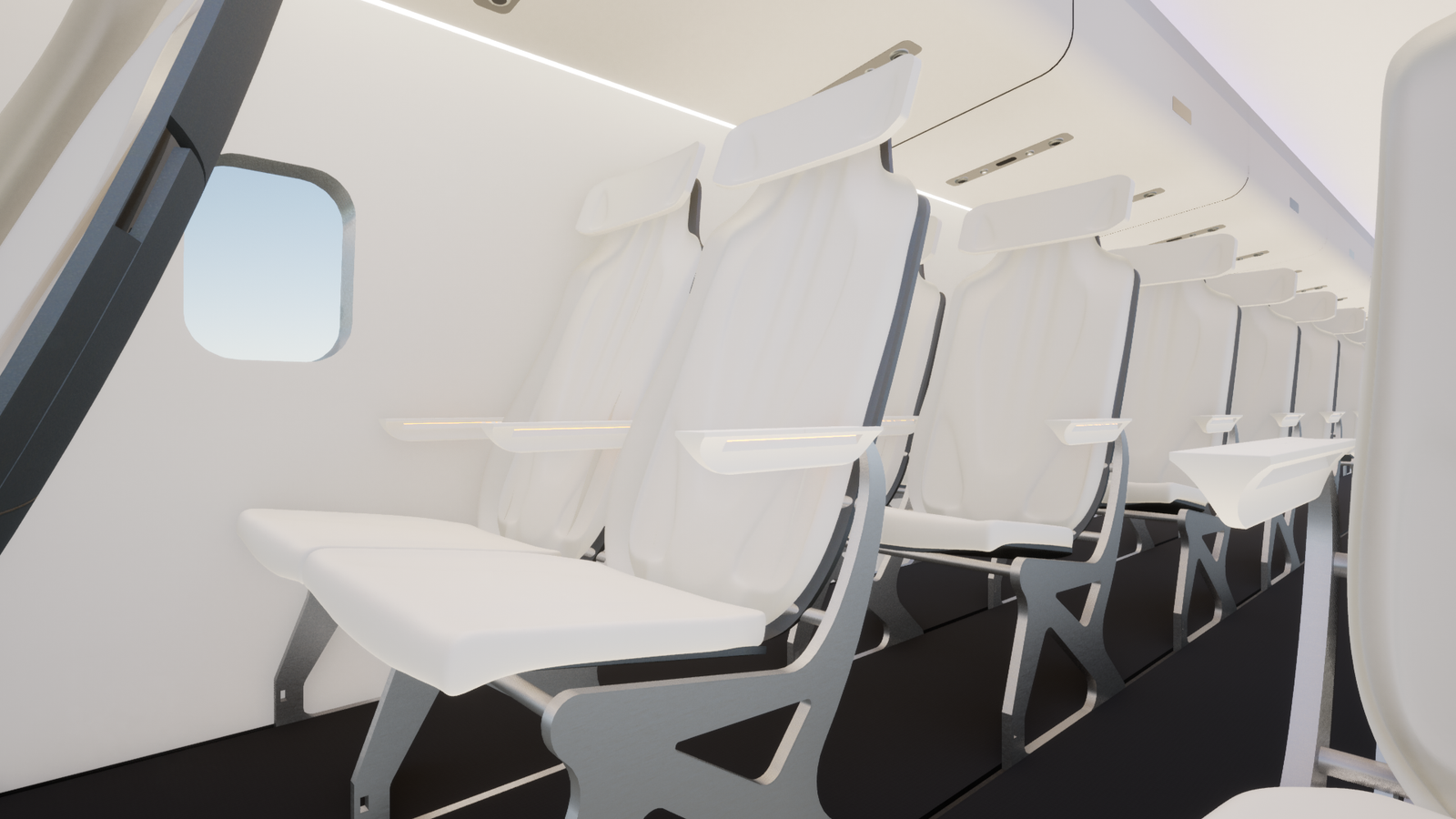 Why The Technical University of Delft Is Turning Heads With Its Lightweight Aircraft Seating Concept