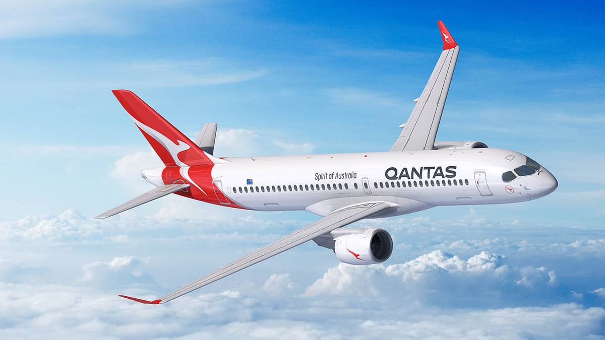 Airbus Begins Building Qantas' 1st A220
