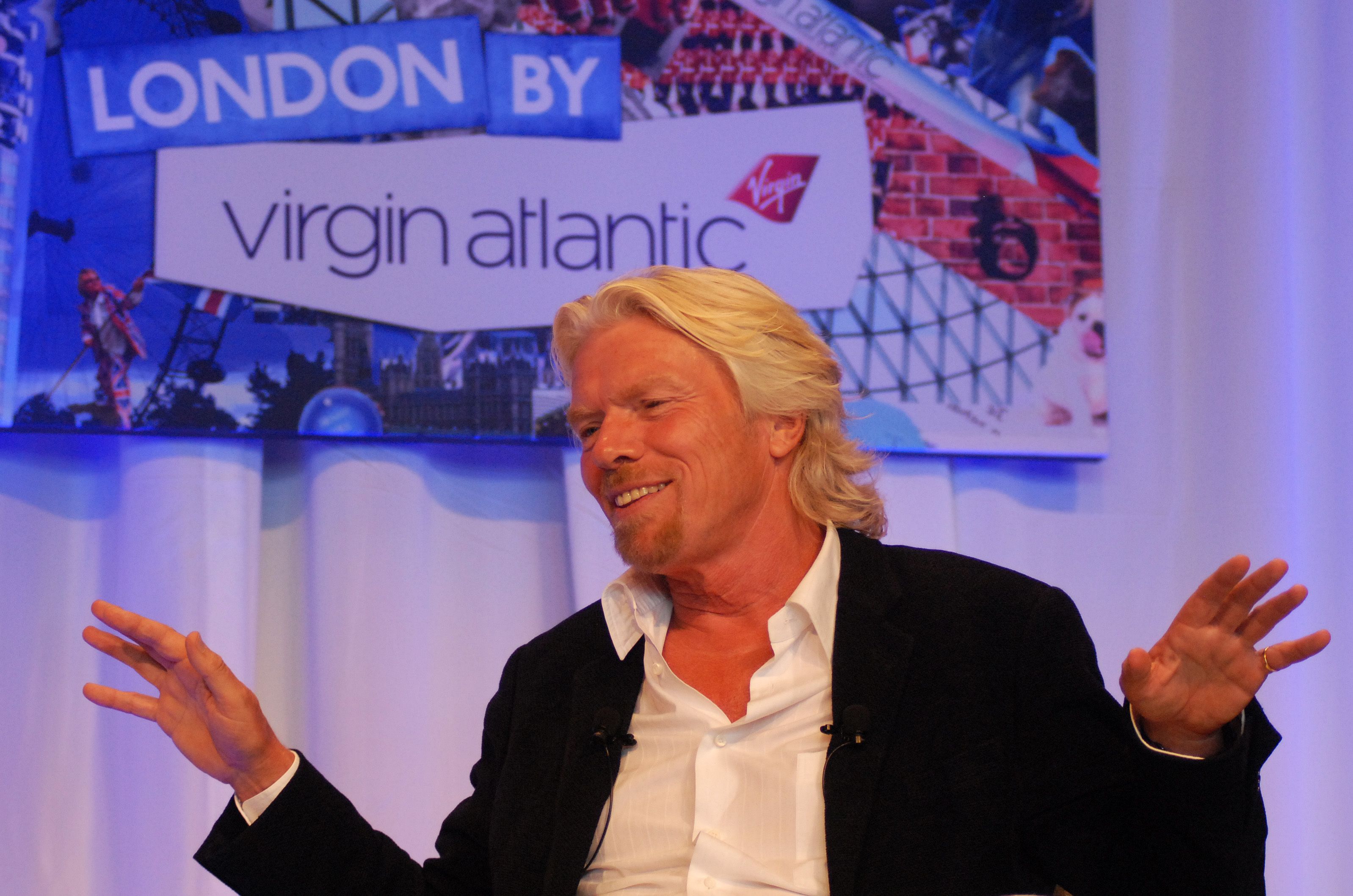 Throwback: When A Bet Saw Virgin Atlantic Founder Richard Branson Become A Flight Attendant