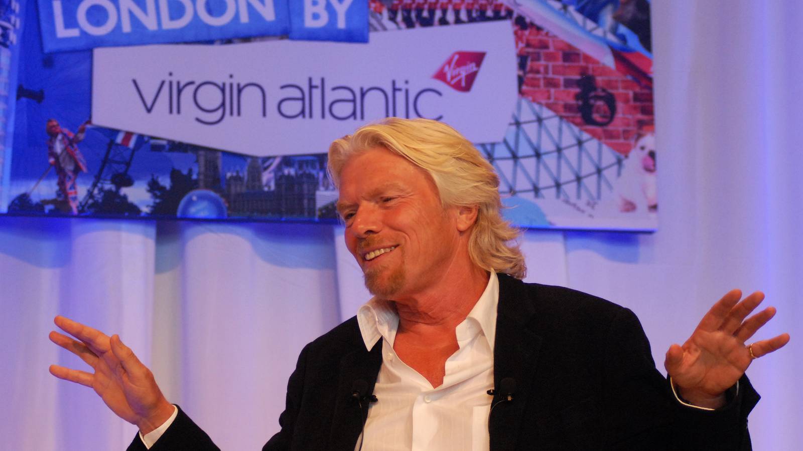 Throwback: When A Bet Saw Virgin Atlantic Founder Richard Branson Become A Flight Attendant