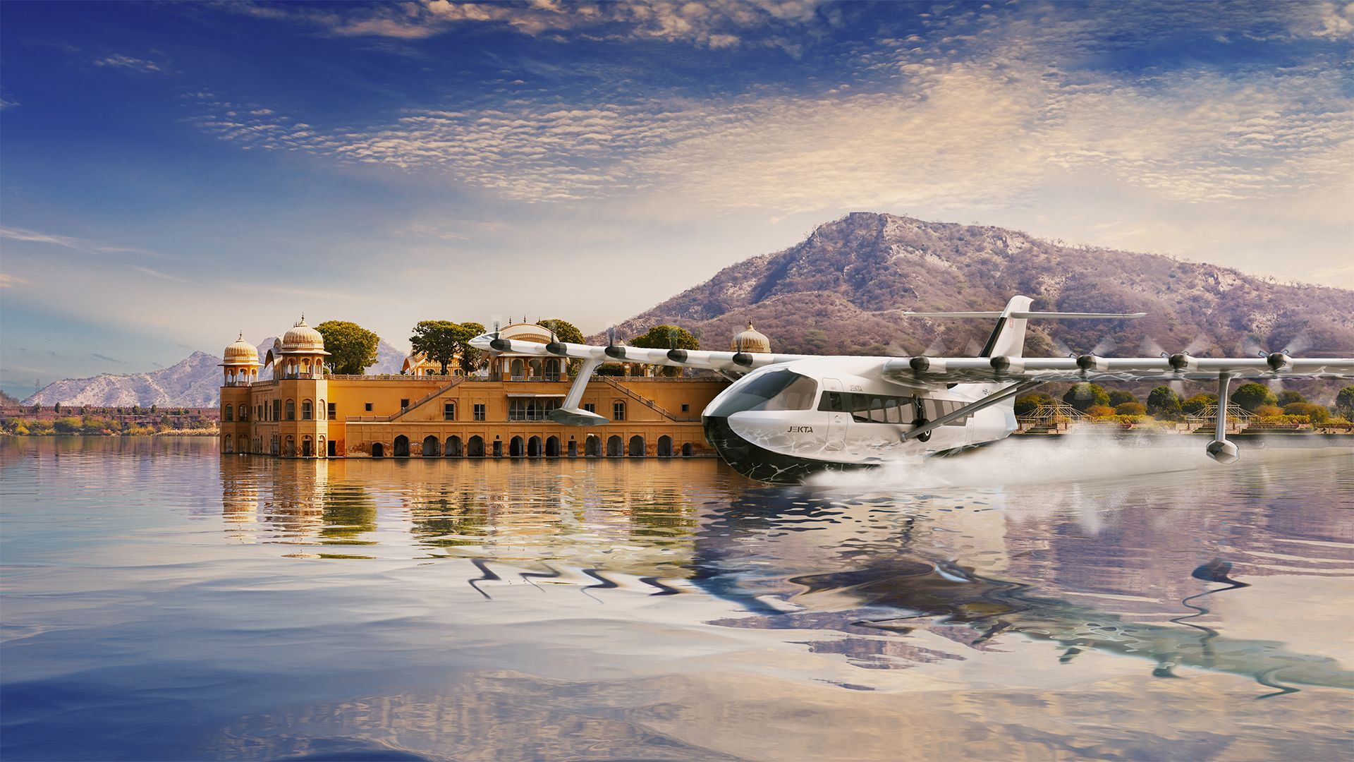 India Orders 50 Electric Seaplanes From Jekta