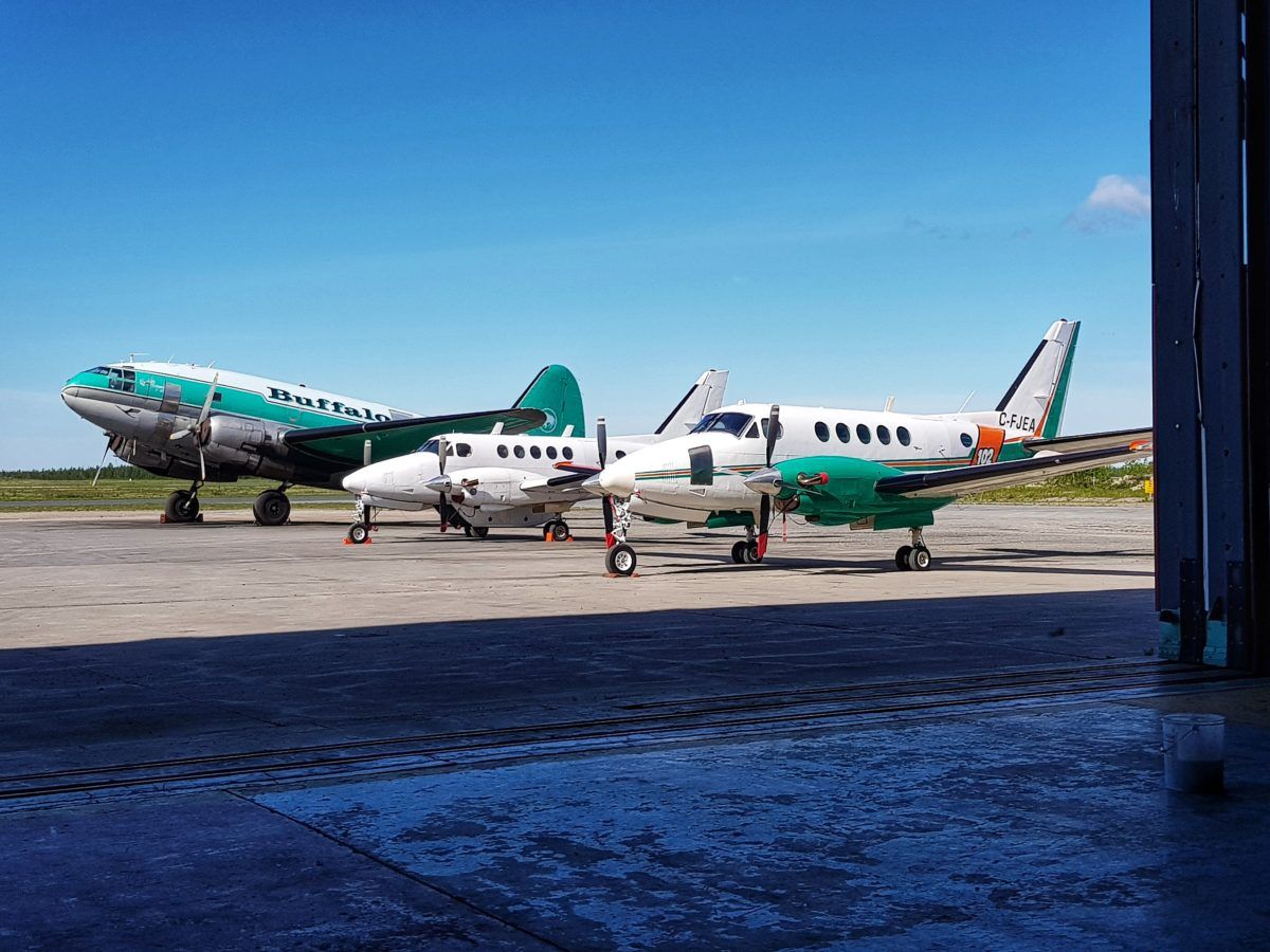 Buffalo Airways Begins Flying Its 36 Year Old Boeing 737-300 Converted Freighter