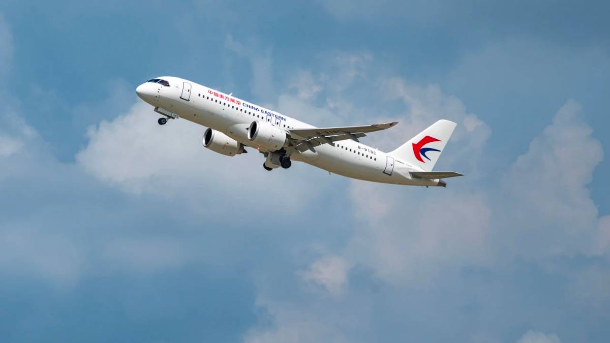 China Eastern Receives 2nd COMAC C919