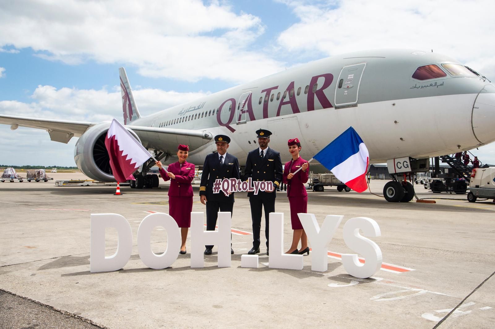 Qatar Airways Launches Flights To Lyon