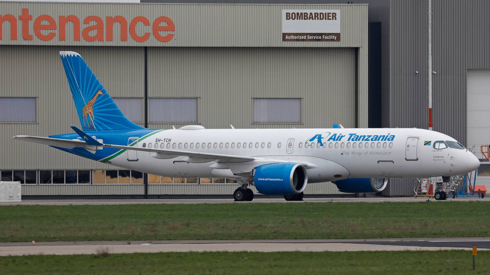 Air Tanzania Airbus A220 Returns Home After 7 Months Impounded In The Netherlands