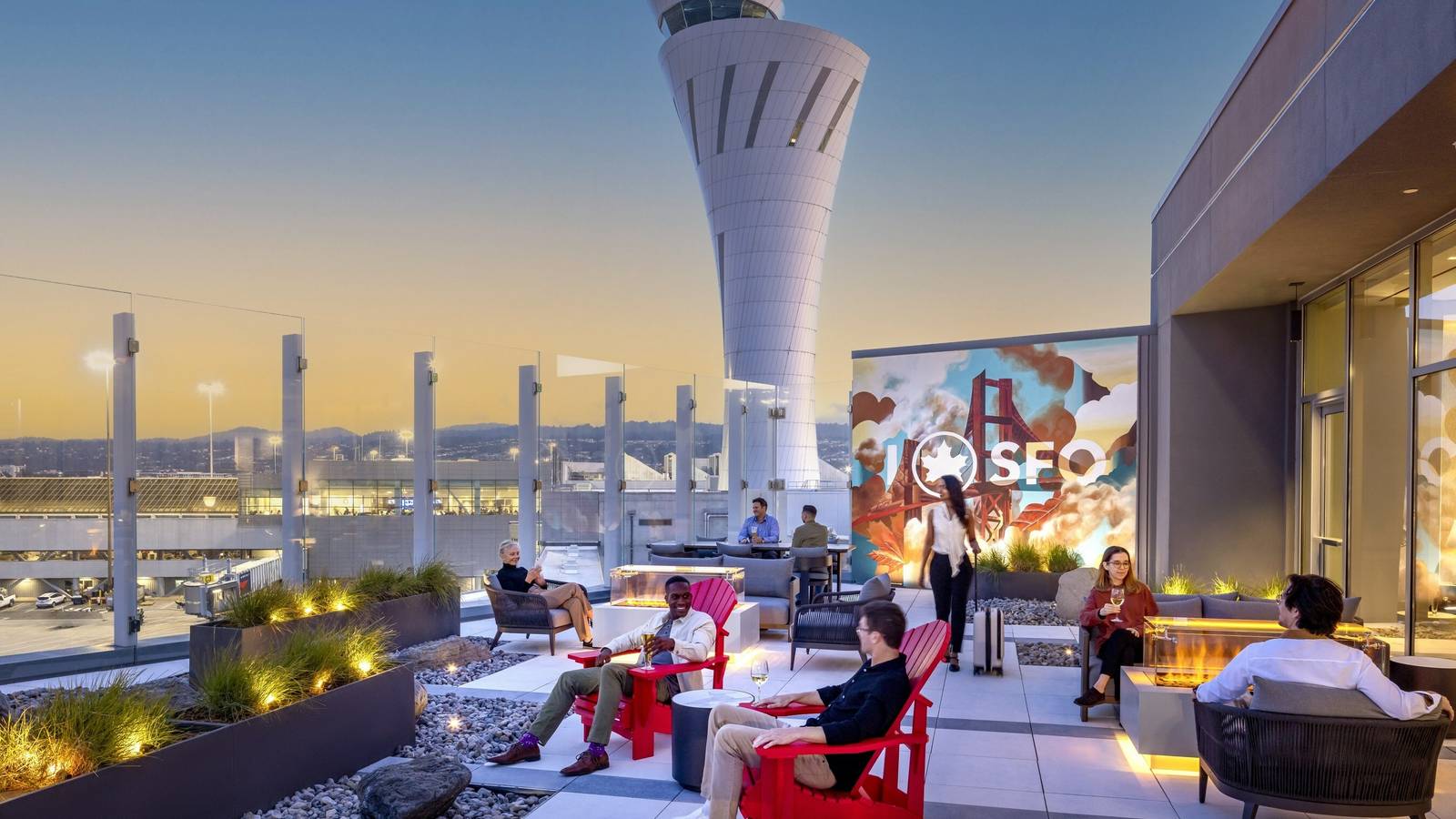 Air Canada Opens Maple Leaf Lounge In San Francisco