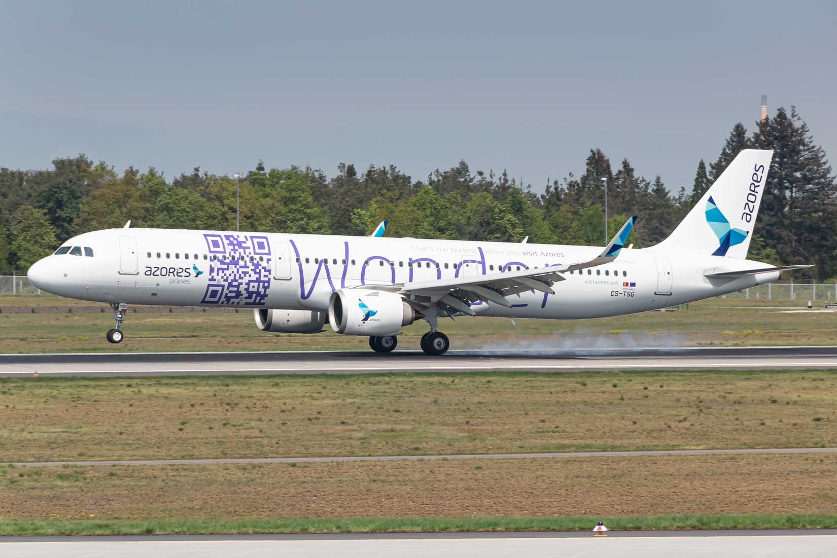 Azores A321neo landing