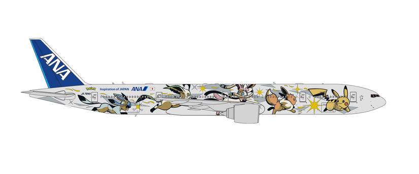 ANA Will Fly Its Eevee Liveried Boeing 777 To London Next Month