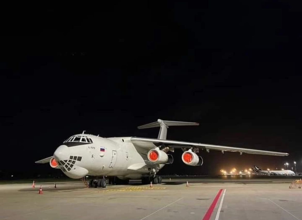 Neglected Temple Elephant Flown To Thailand Onboard Ilyushin Il-76