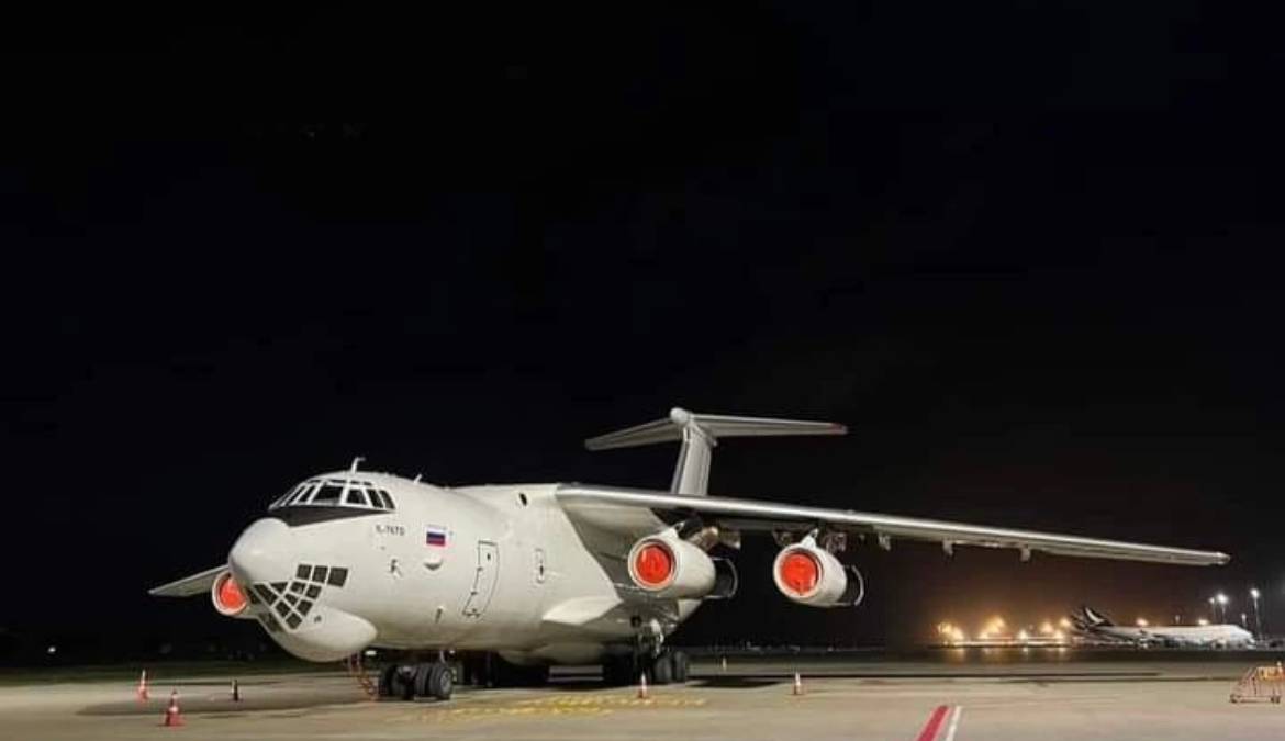Neglected Temple Elephant Flown To Thailand Onboard Ilyushin Il-76