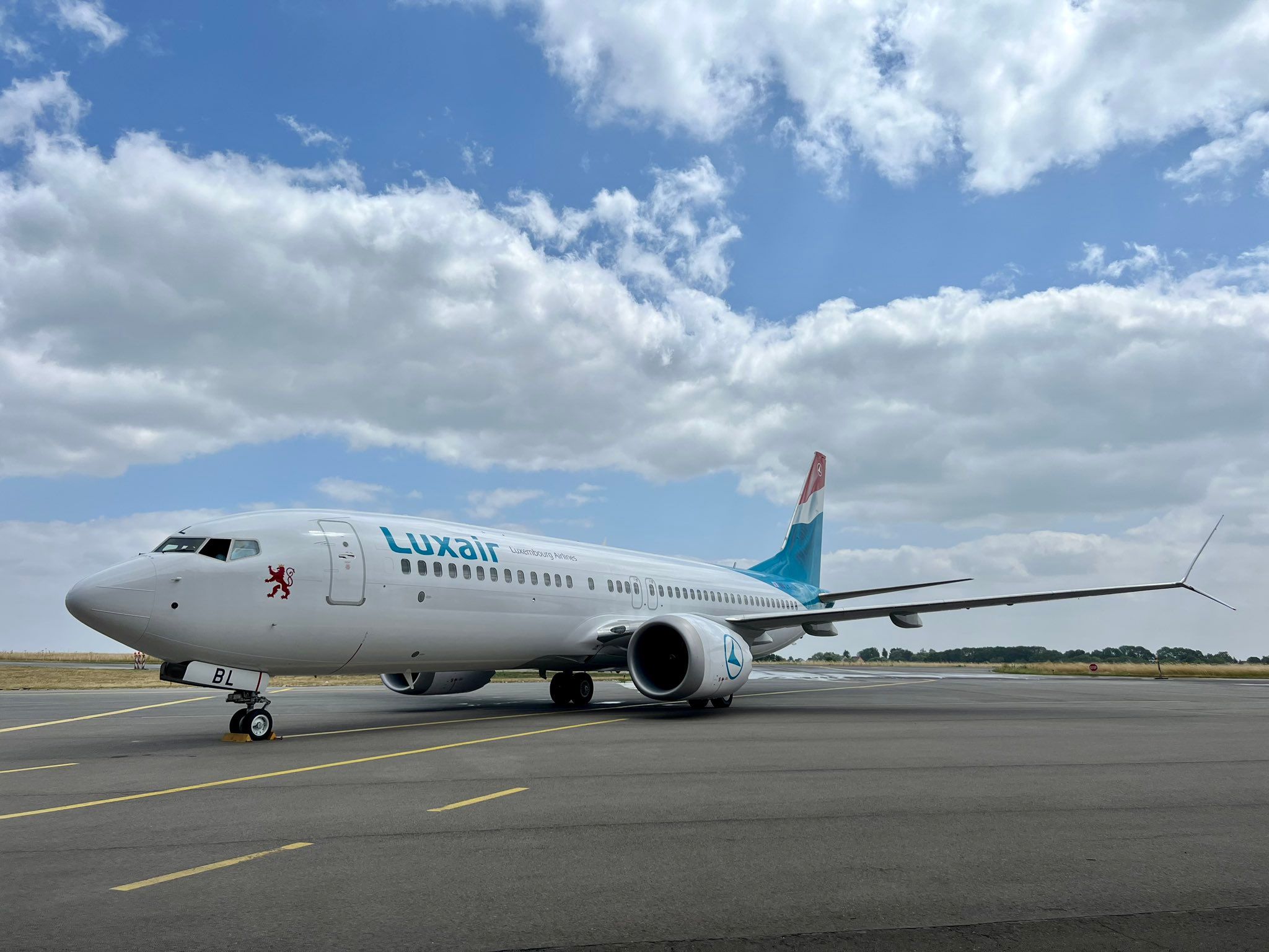 Luxair Gets Its First Boeing 737 MAX 8 & It's An Ex-Air Italy Plane