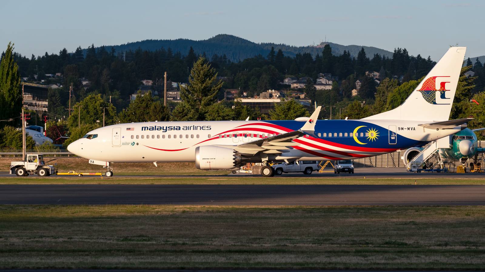 First Boeing 737 MAX For Malaysia Airlines Is Fresh Out Of The Paint Shop
