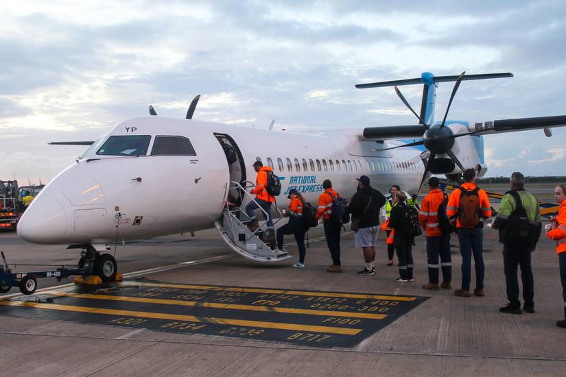 Rex Expands National Jet Express Dash-8 FIFO Operations