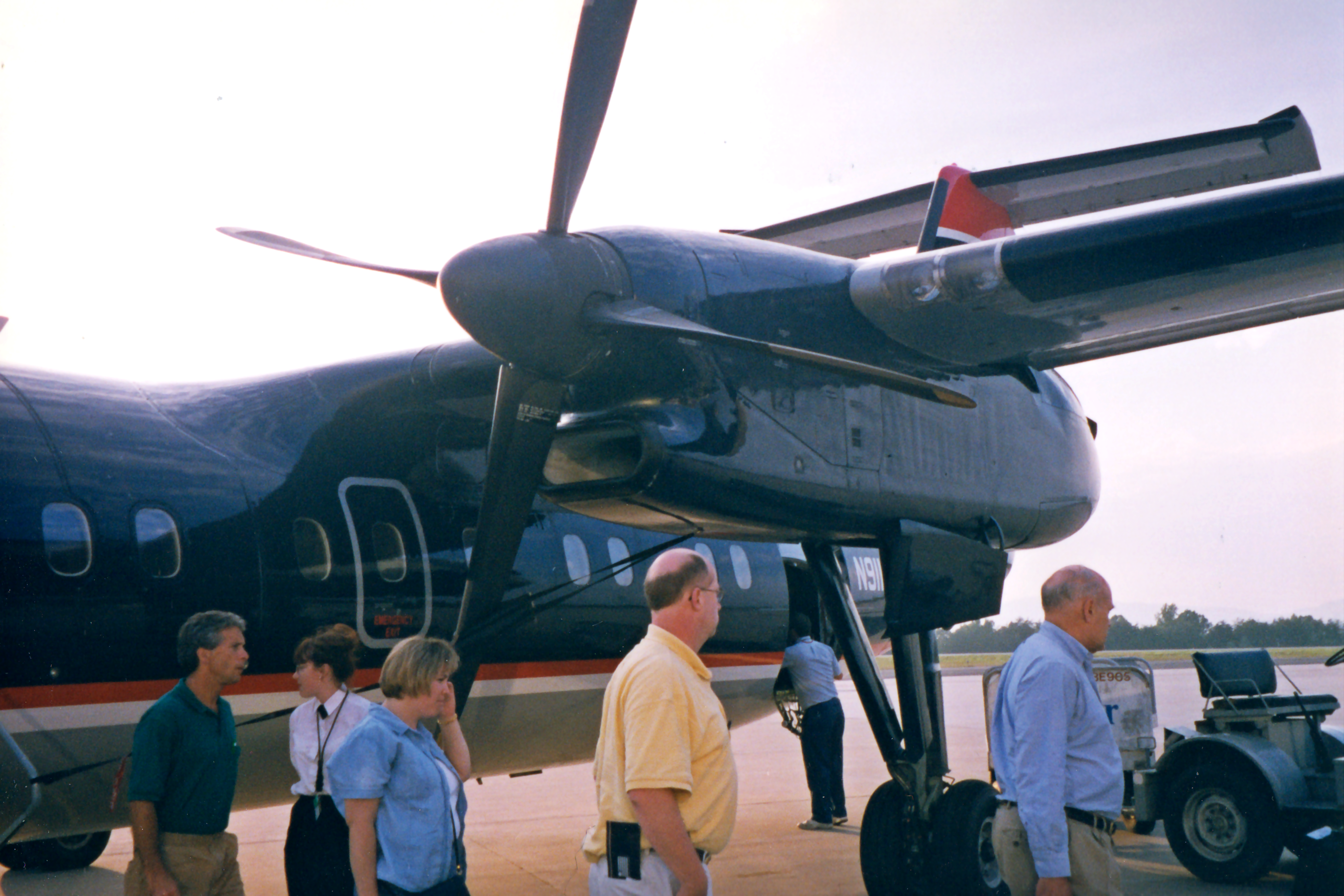 Piedmont Airlines Donates Pratt & Whitney PW120A Engine to Aviation Maintenance School