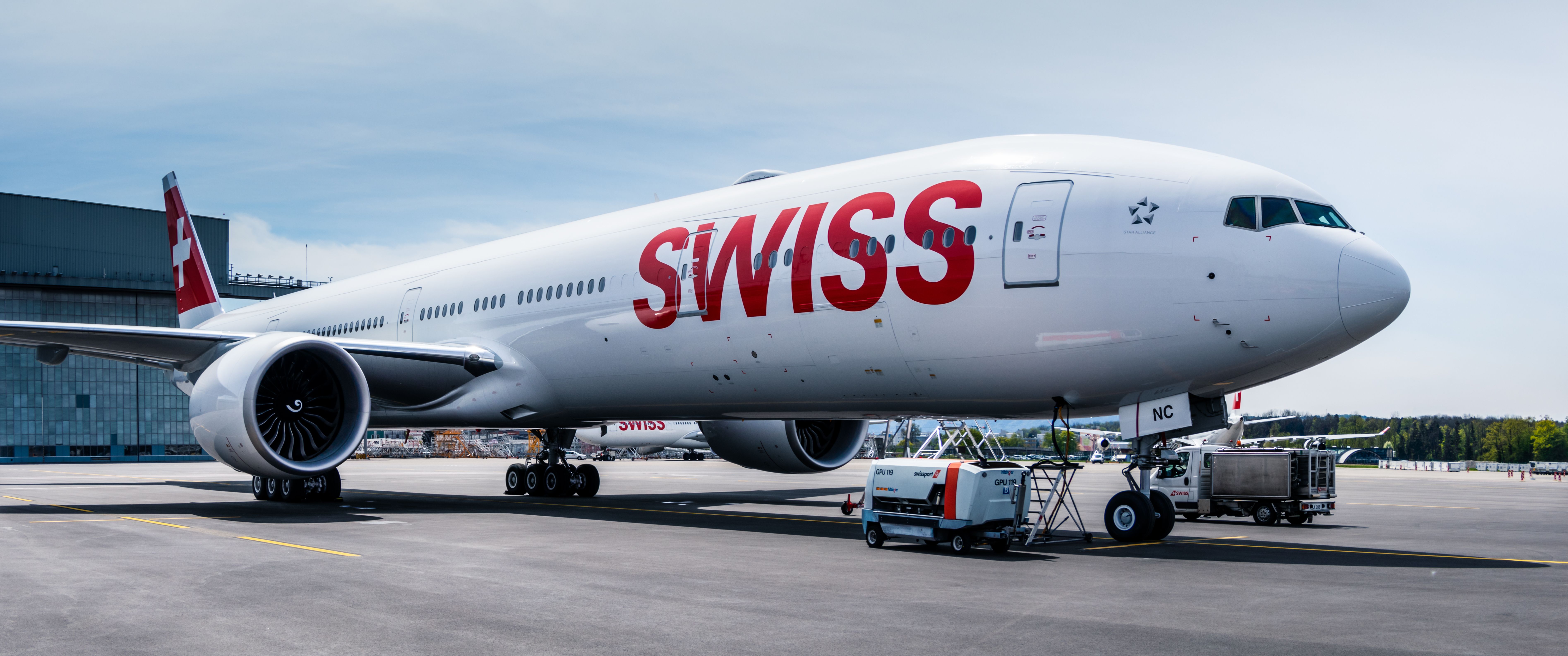 Swiss Air's Boeing 777 Is The Largest Plane At Tampa International Airport In 20 Years