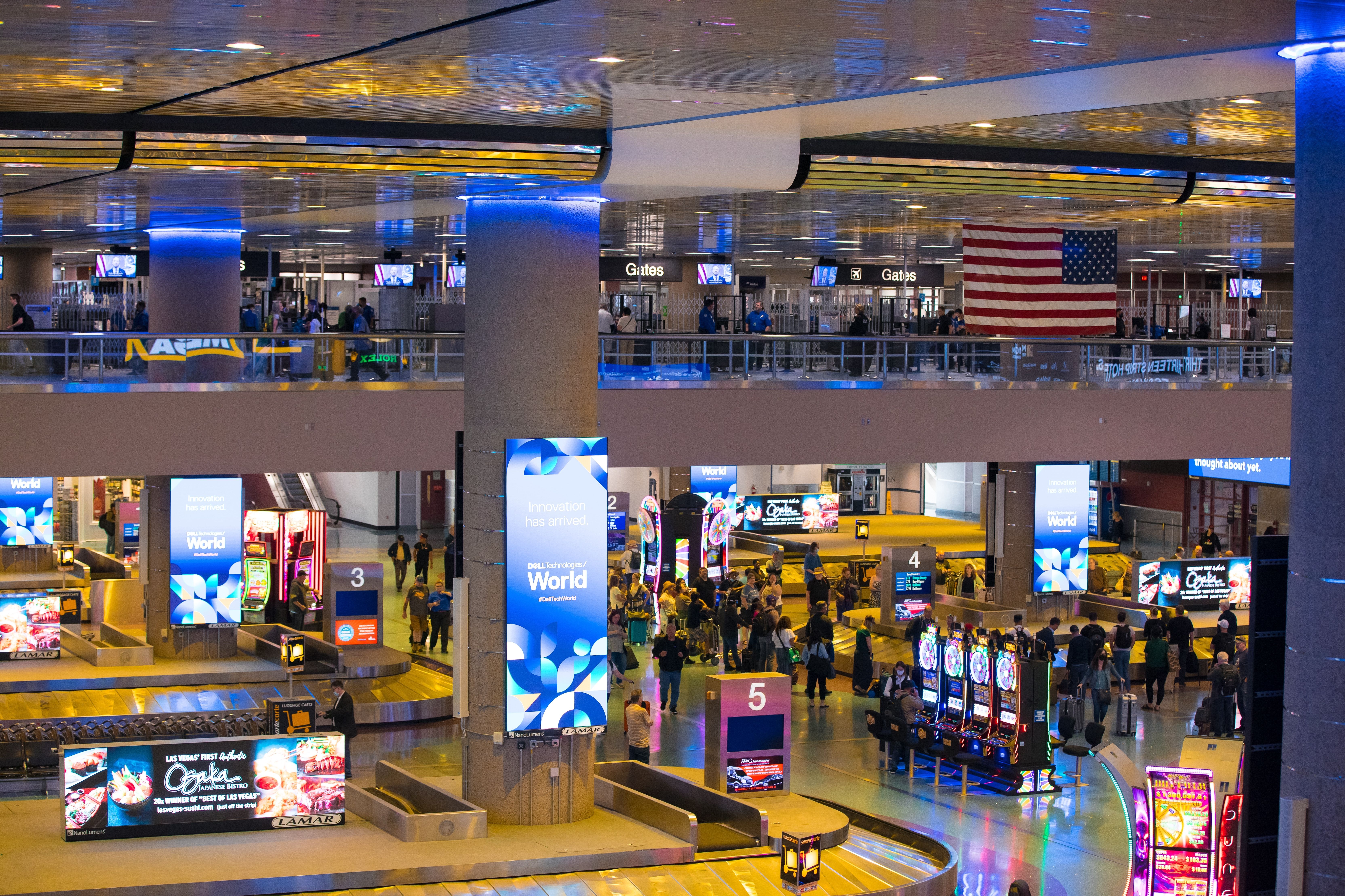 Passenger Wins $1.2 Million At Harry Reid International Airport Slot Machines