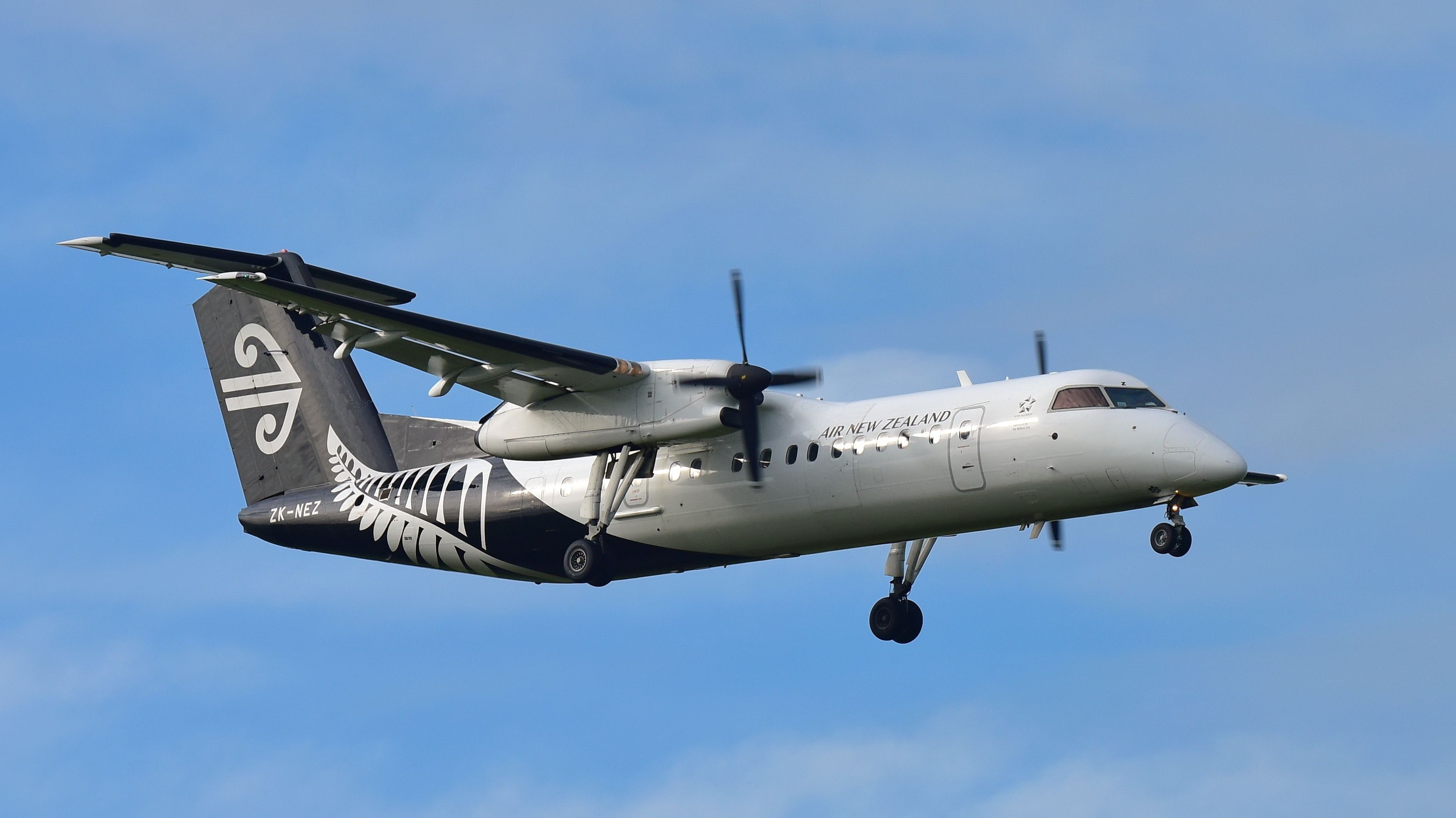 航空機・ヘリコプター BOMBARDIER DASH 8 Q300 AIR NEW ZEALAND air-new-zealand-bombardier-