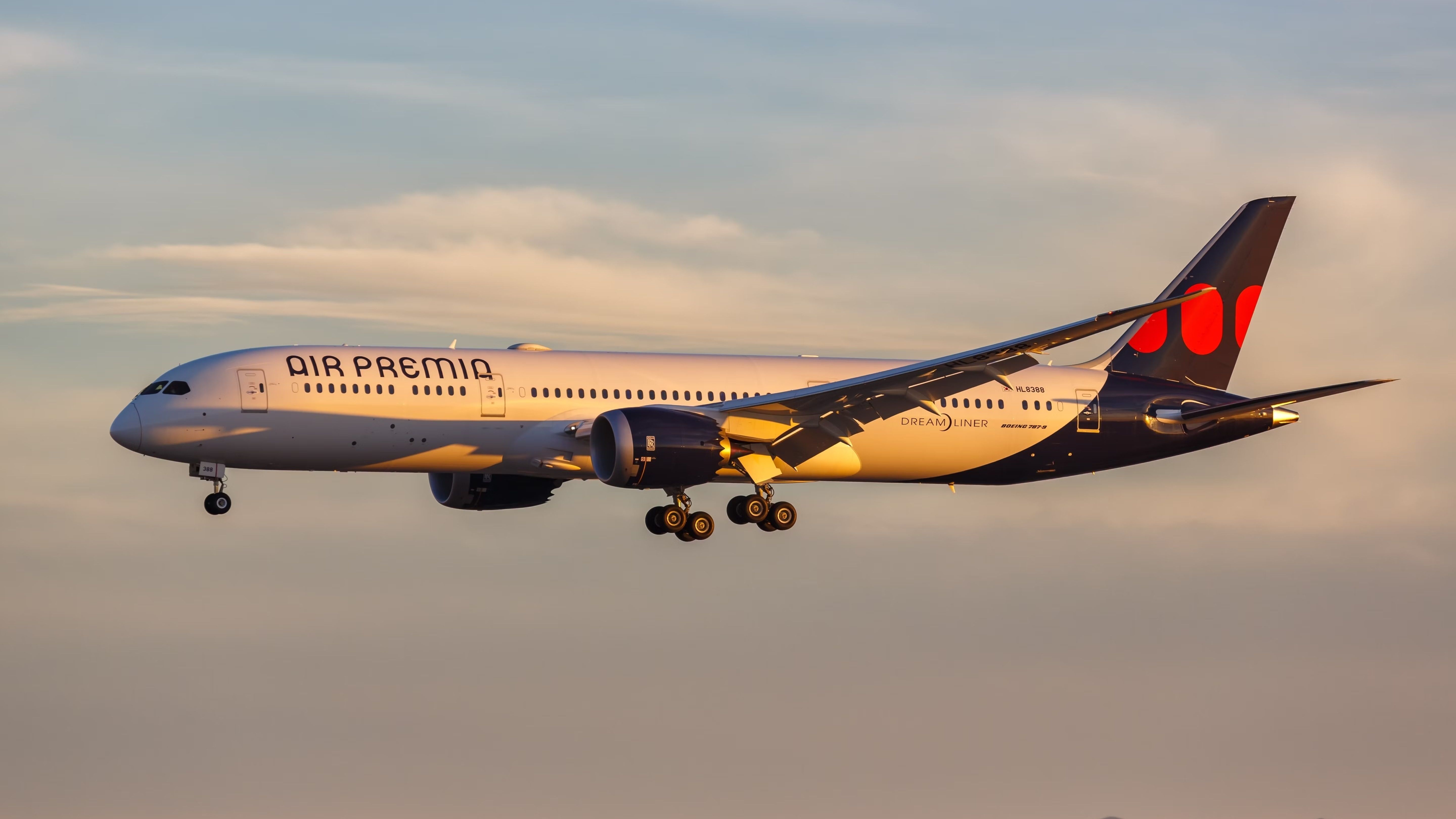 South Korea's Air Premia Launches Boeing 787 Flights To Honolulu