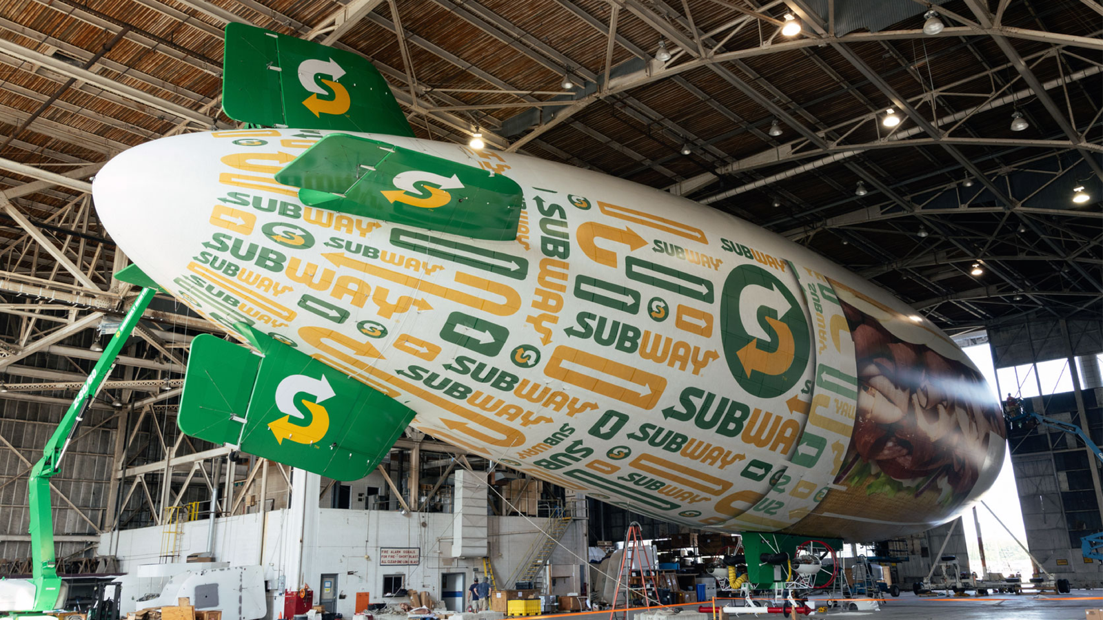 Crazy? Subway Is Opening A Restaurant On A Blimp