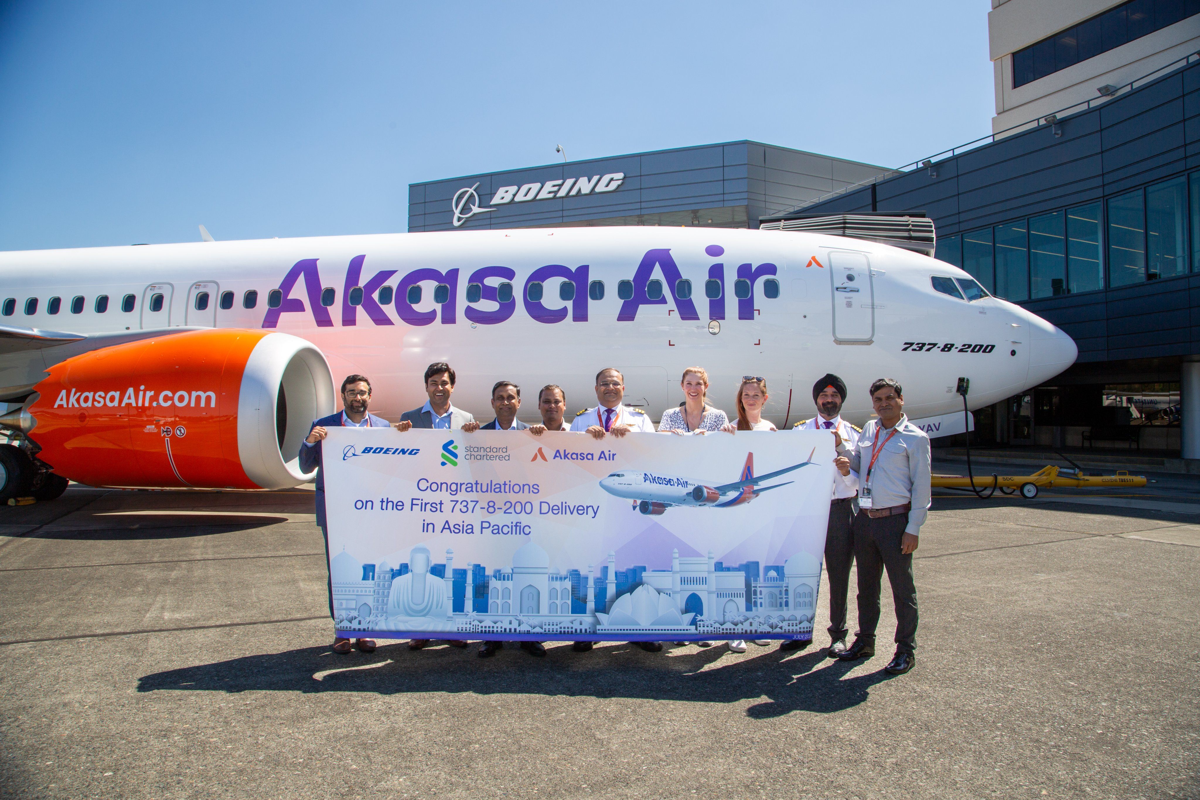 Akasa Air’s 20th Aircraft Is A Boeing 737 MAX 8-200