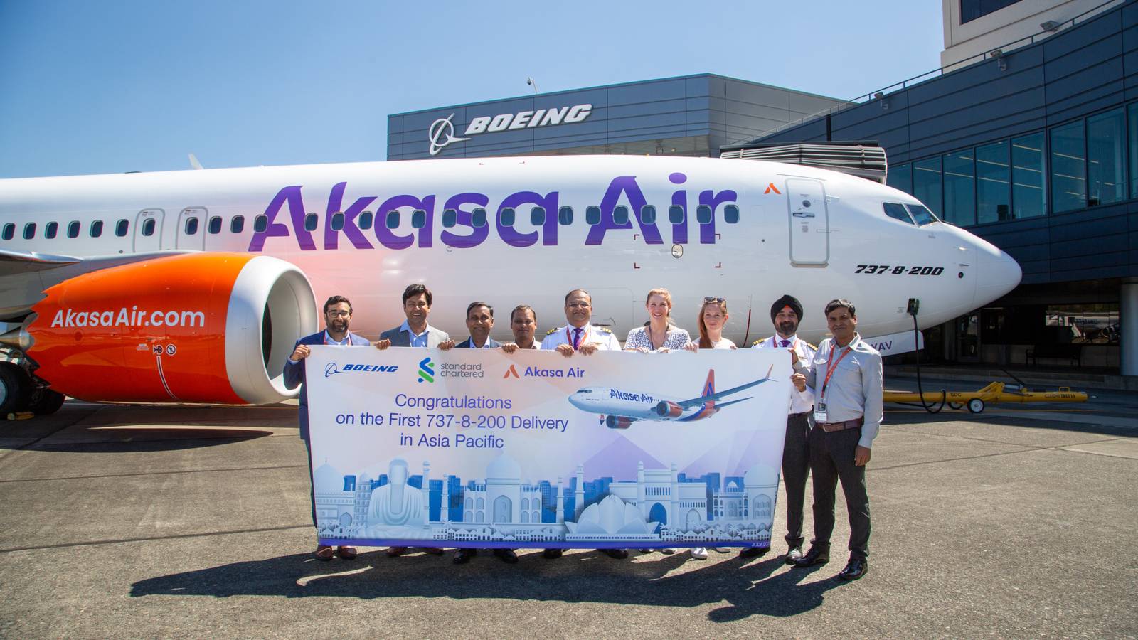 Akasa Air’s 20th Aircraft Is A Boeing 737 MAX 8-200