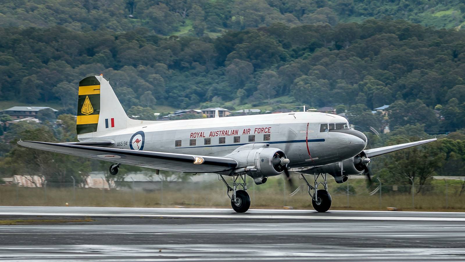Douglas DC3 Dakota Salutes At HARS November Tarmac Day