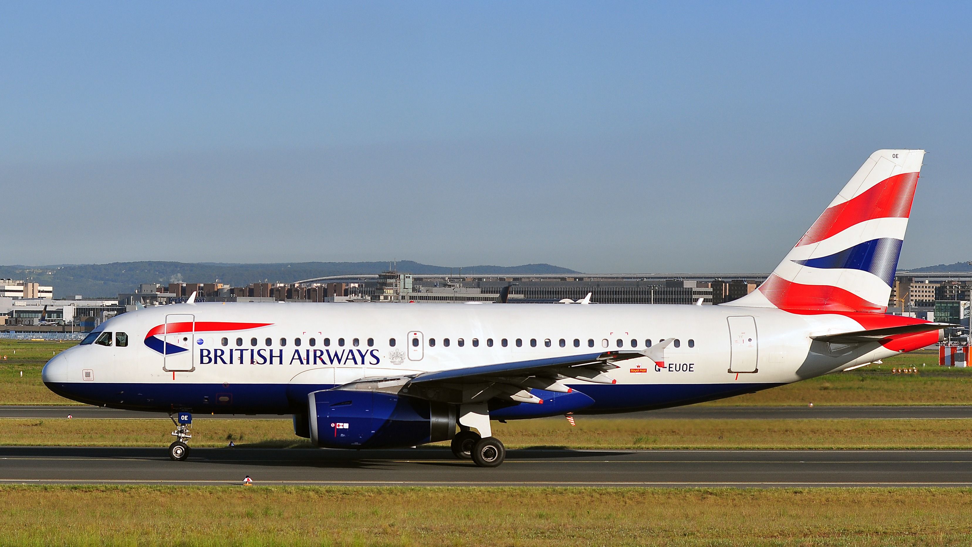 British Airways aircraft on the runway