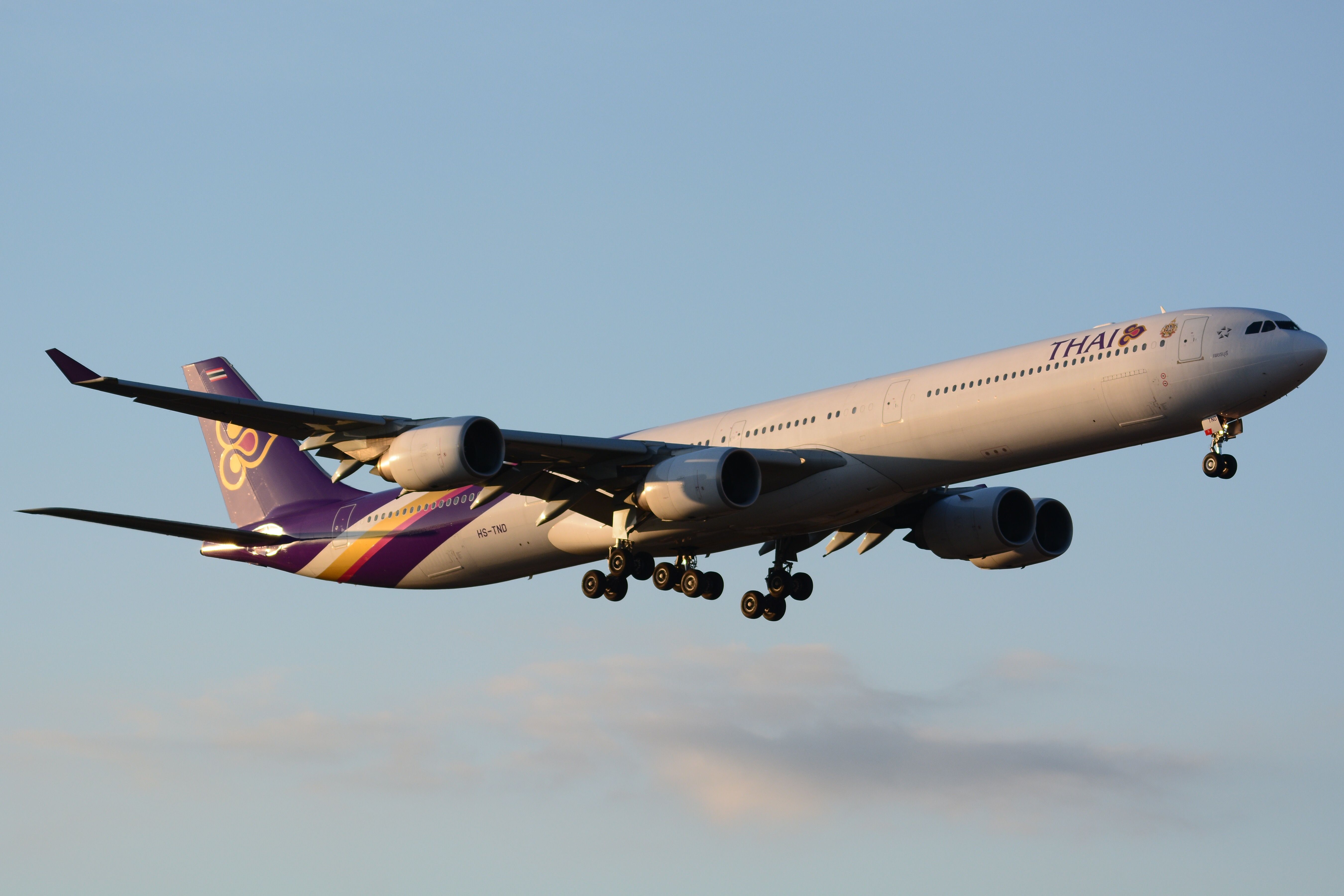 ☆THAI AIRLINE A340-500 プラチナシリーズモデル　タイ THAI Airbus A340-500 プラチナシリーズモデル タイ THAI