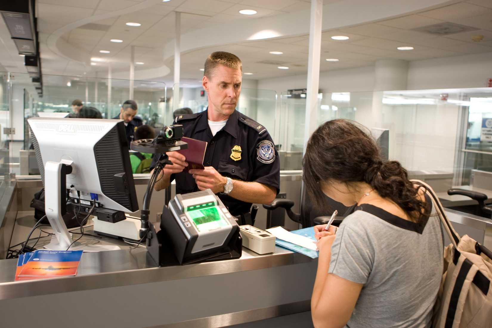US Immigration officer