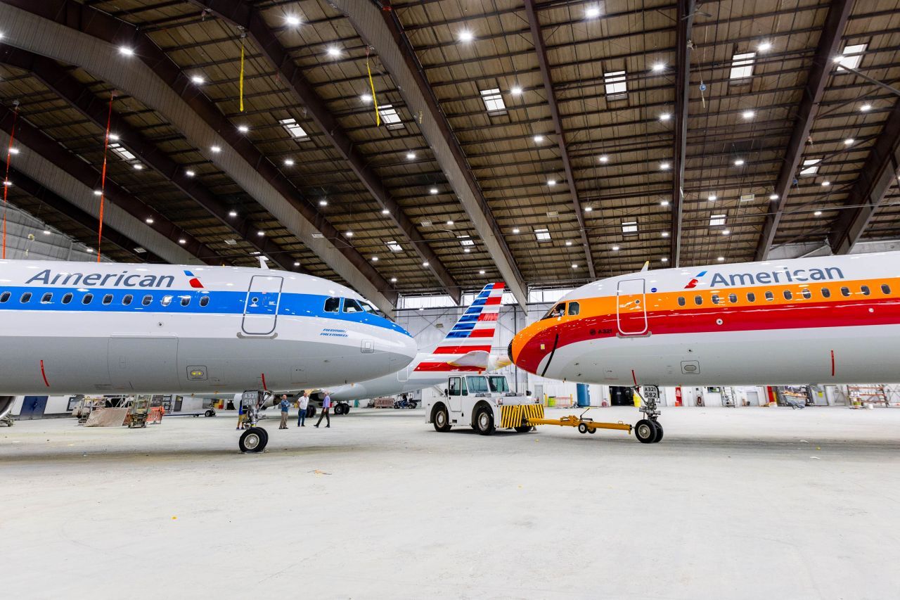 American Airlines Unveils Newly Painted PSA And Piedmont Liveries On Airbus A321s