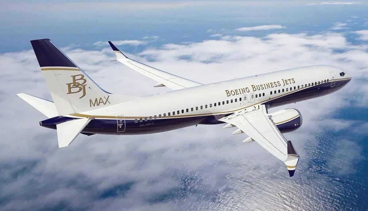 Is This The World's Most Luxurious Boeing MAX 8 Private Jet Interior?