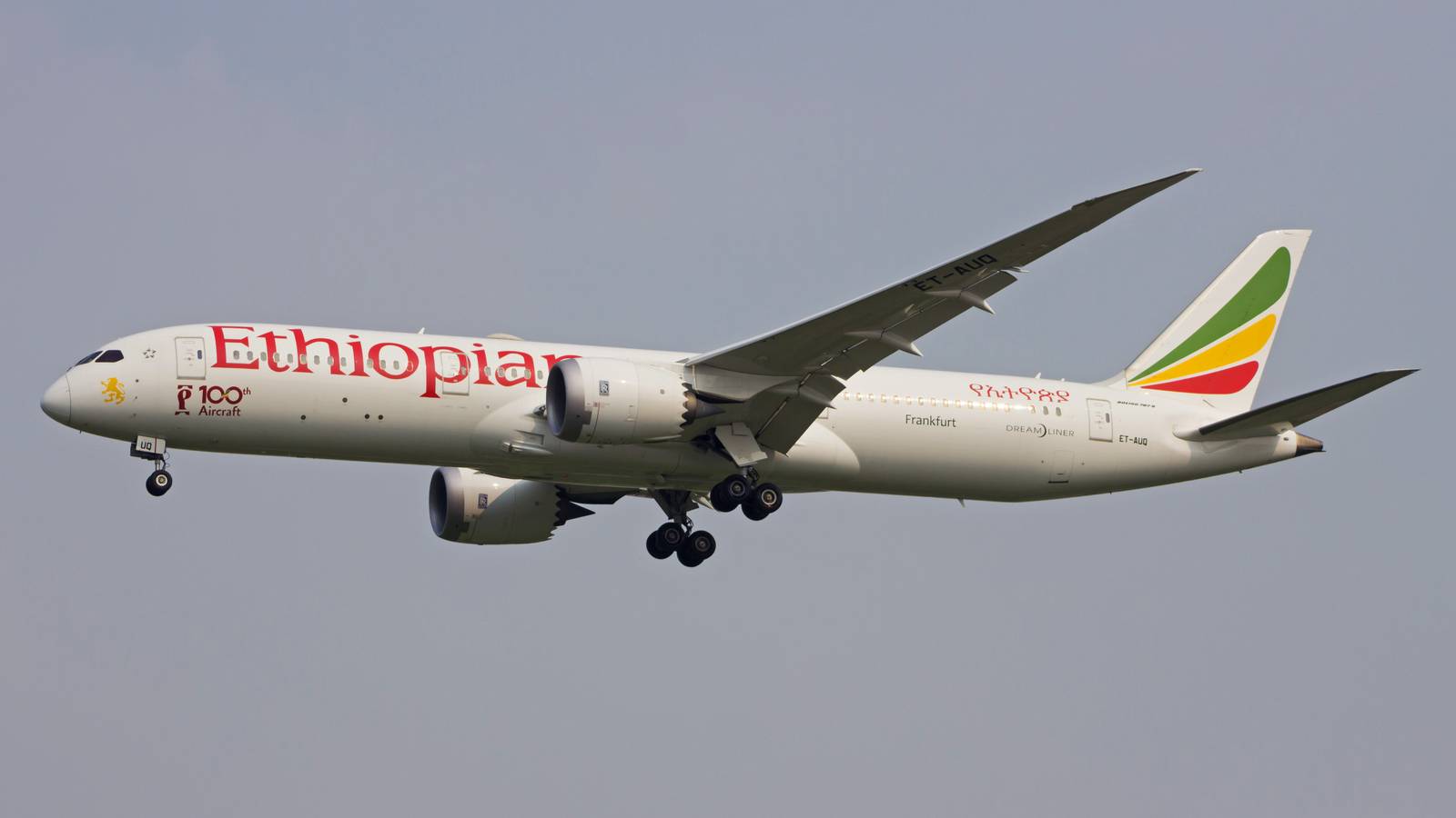 Ethiopian Airlines Boeing 787 Lands In Hong Kong In Middle Of Super Typhoon