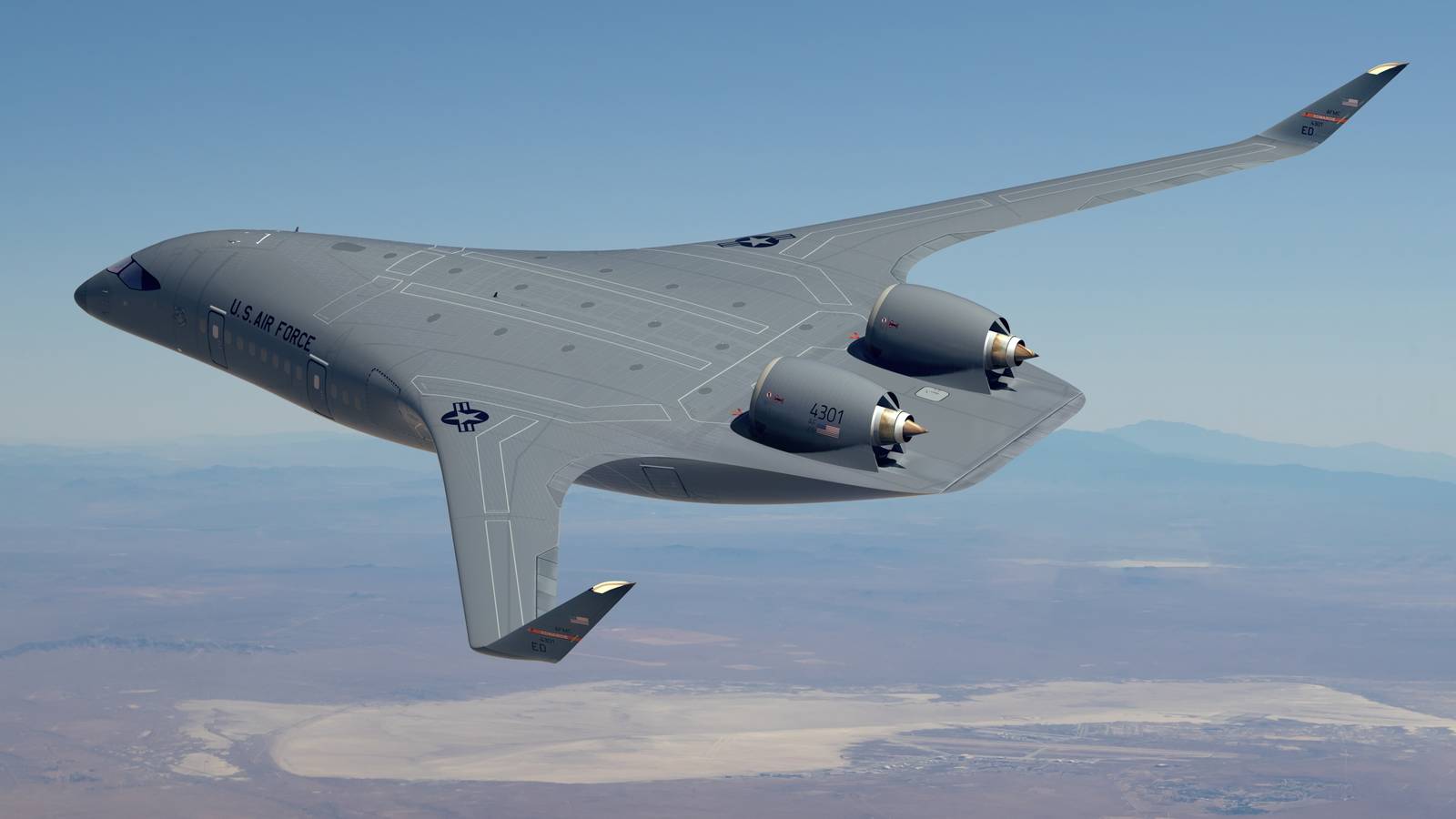 Why The US Military Wants Blended Wing Commercial Aircraft To Take Off