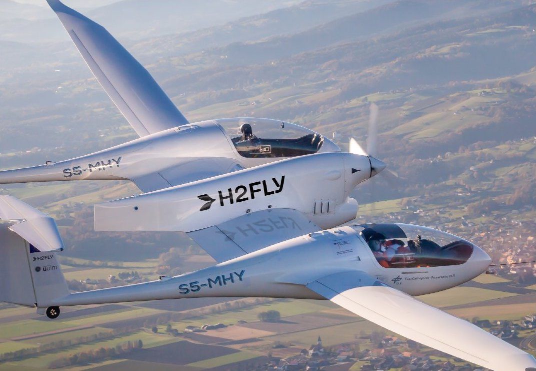 H2FLY's Hydrogen-Powered Aircraft Has Completed Its First Flight
