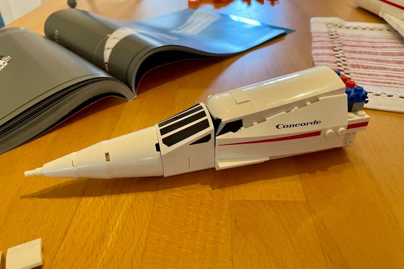 Review: Building LEGO's 2,083 Piece Concorde Model
