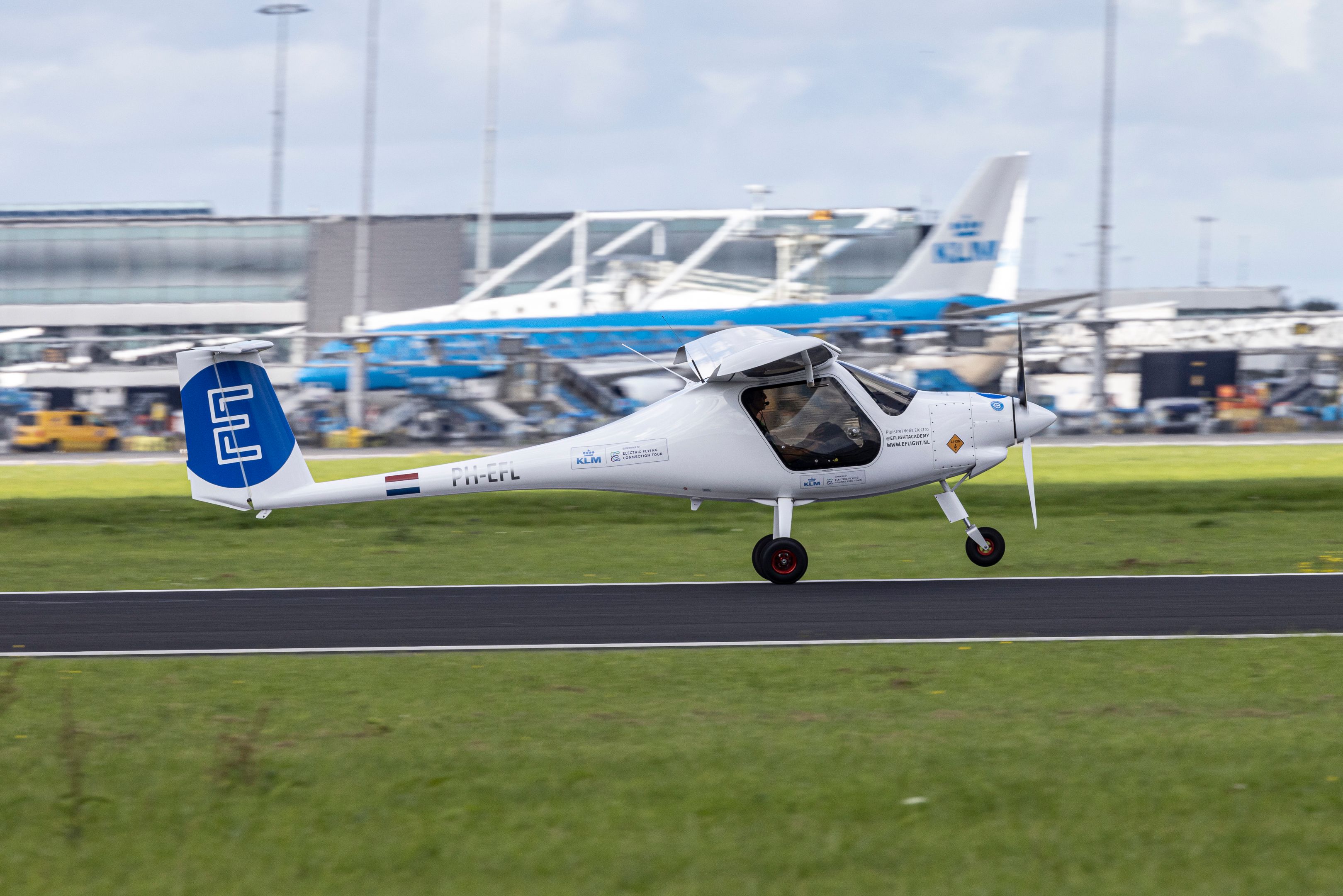KLM And Pipistrel Take Guests On Electric Aircraft Flying Lessons
