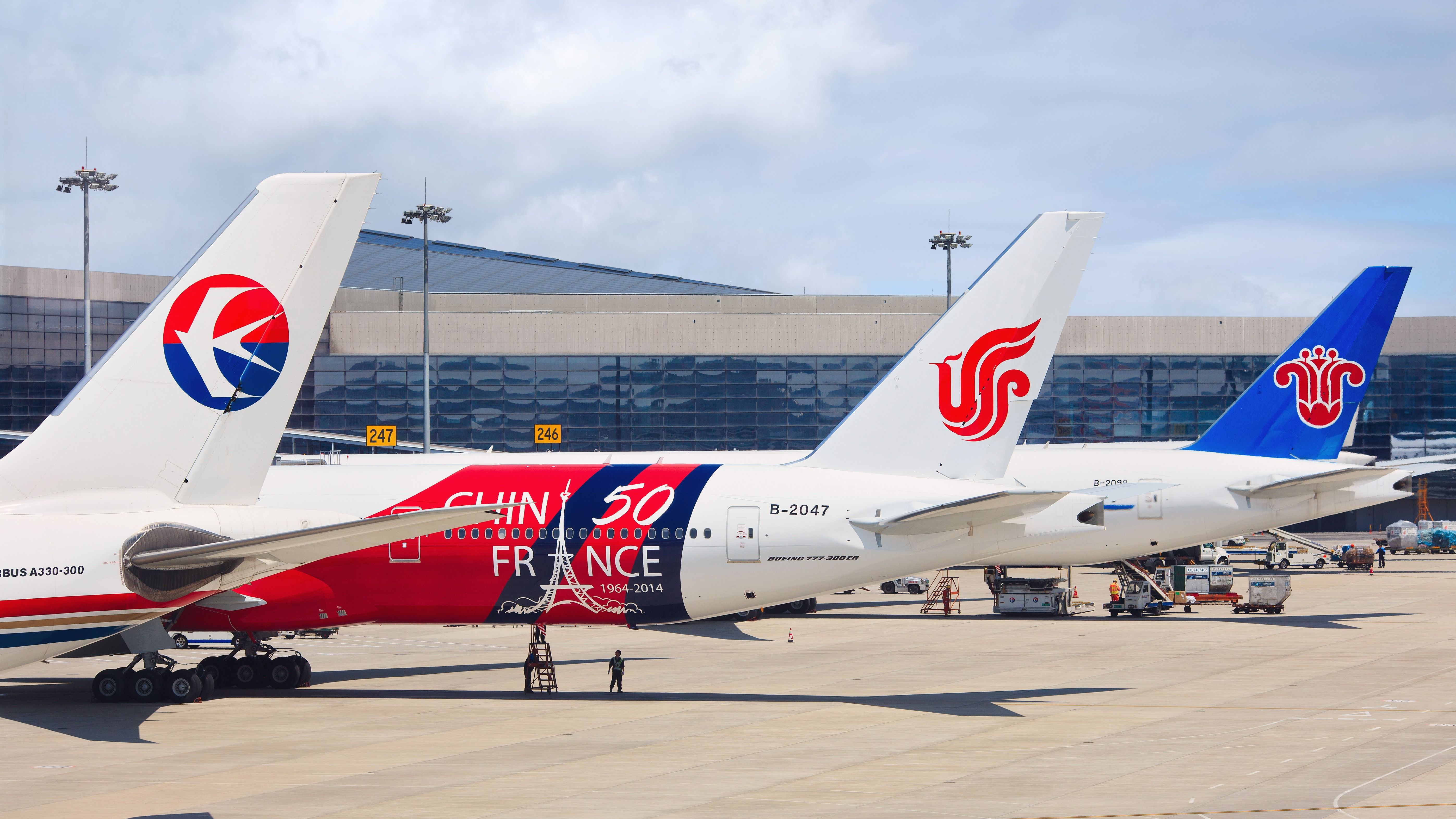 China's Busiest Airline Markets Last Month