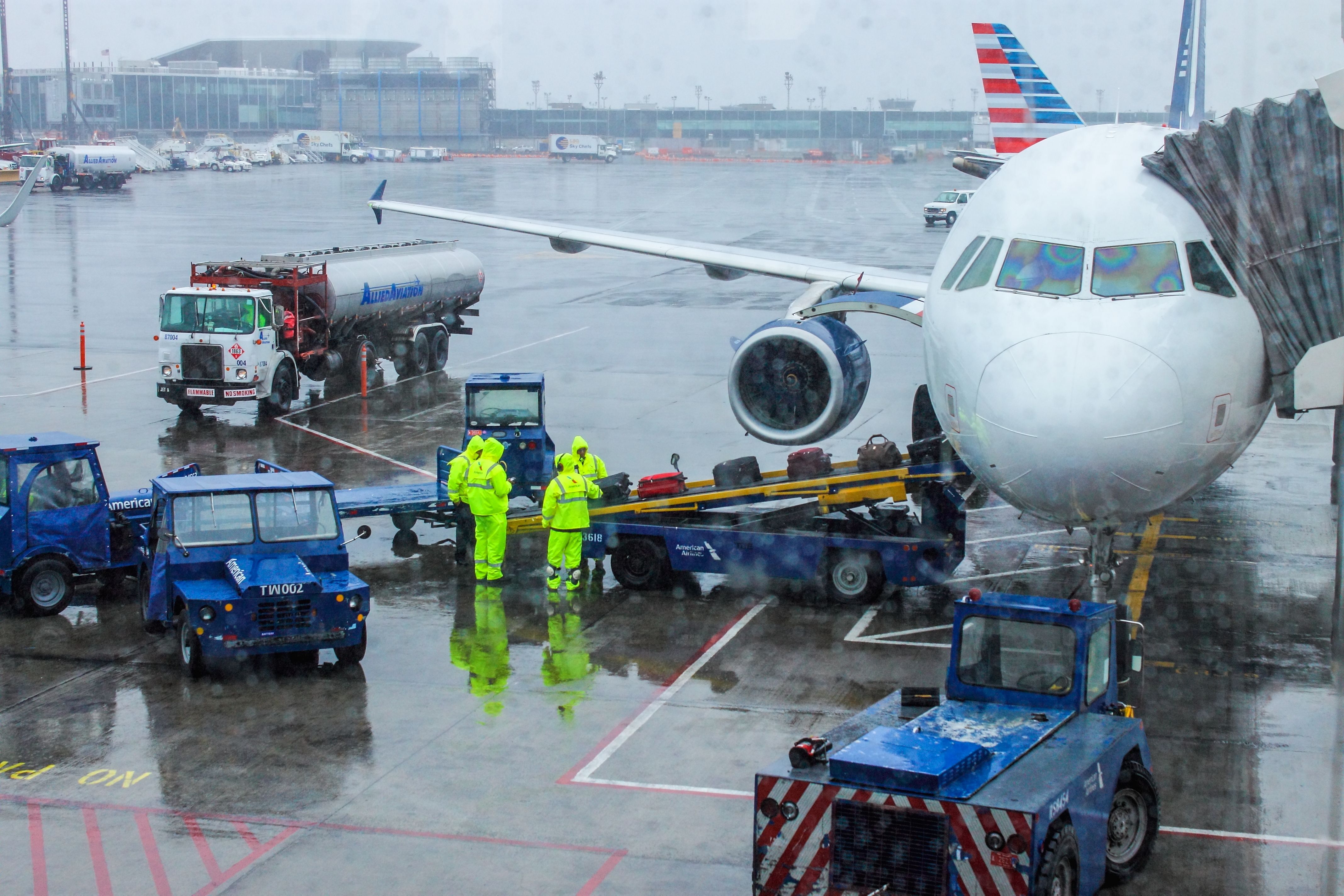 FAA Reroutes Flights After Storms Impact The New York City Area