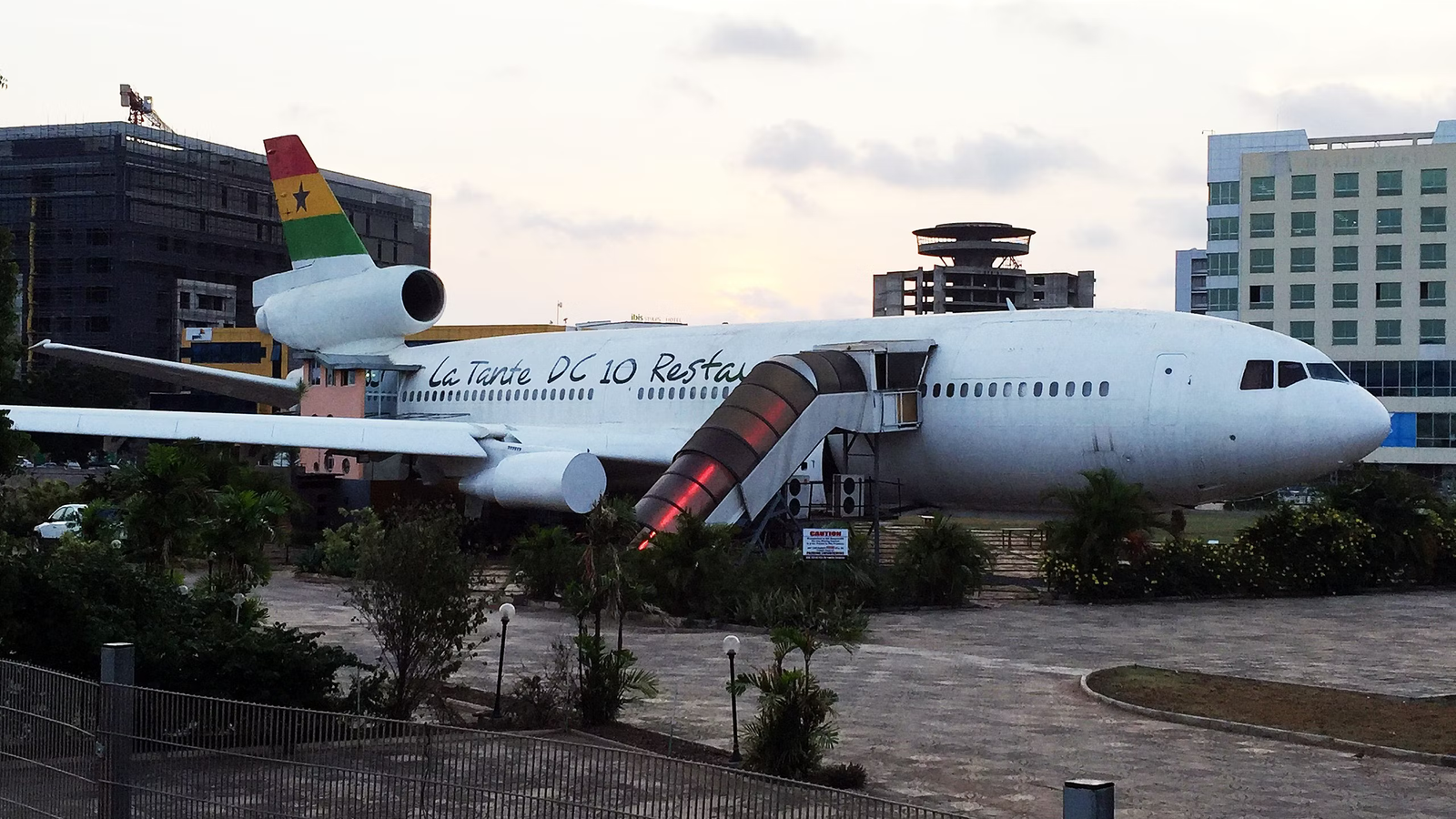 The Ghana Airways DC-10 That Became A Restaurant