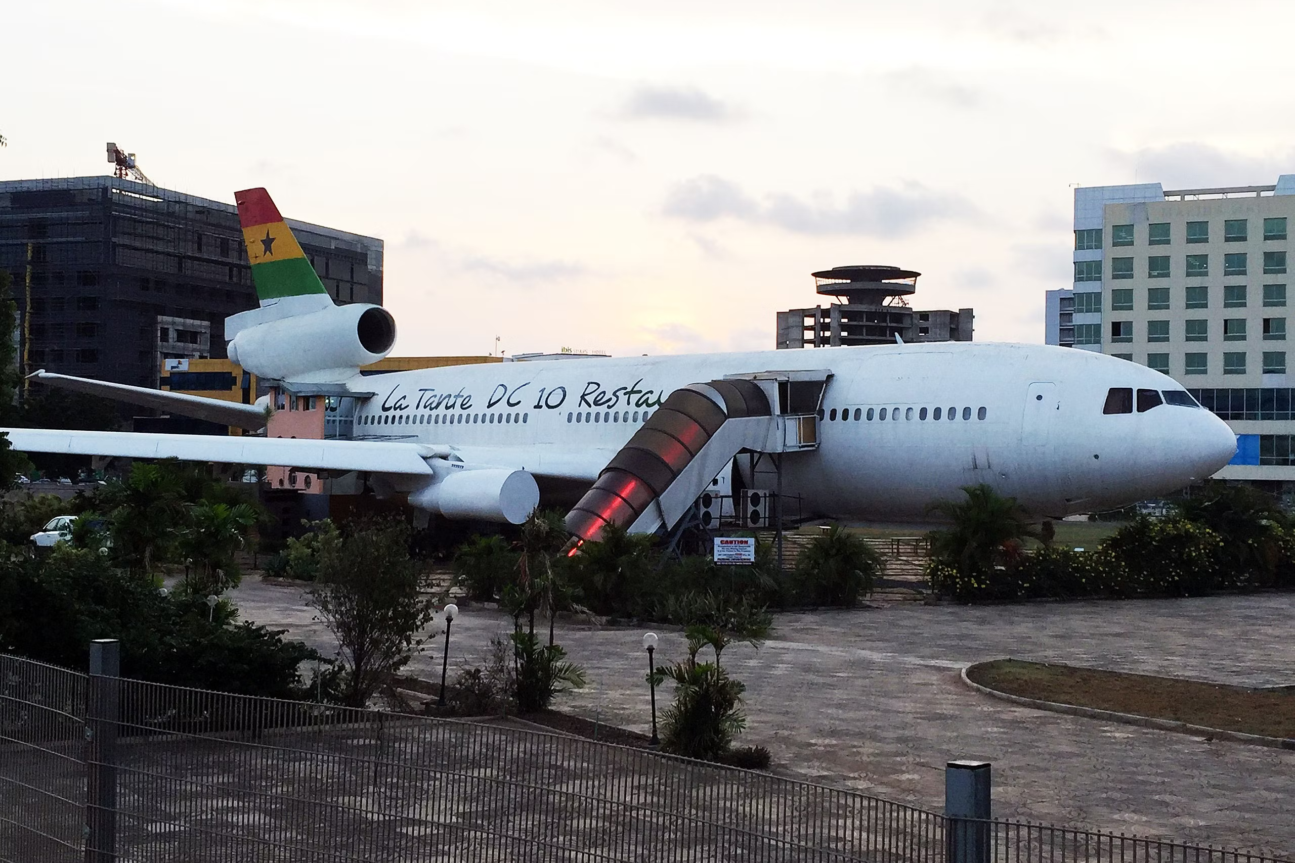 The Ghana Airways DC-10 That Became A Restaurant