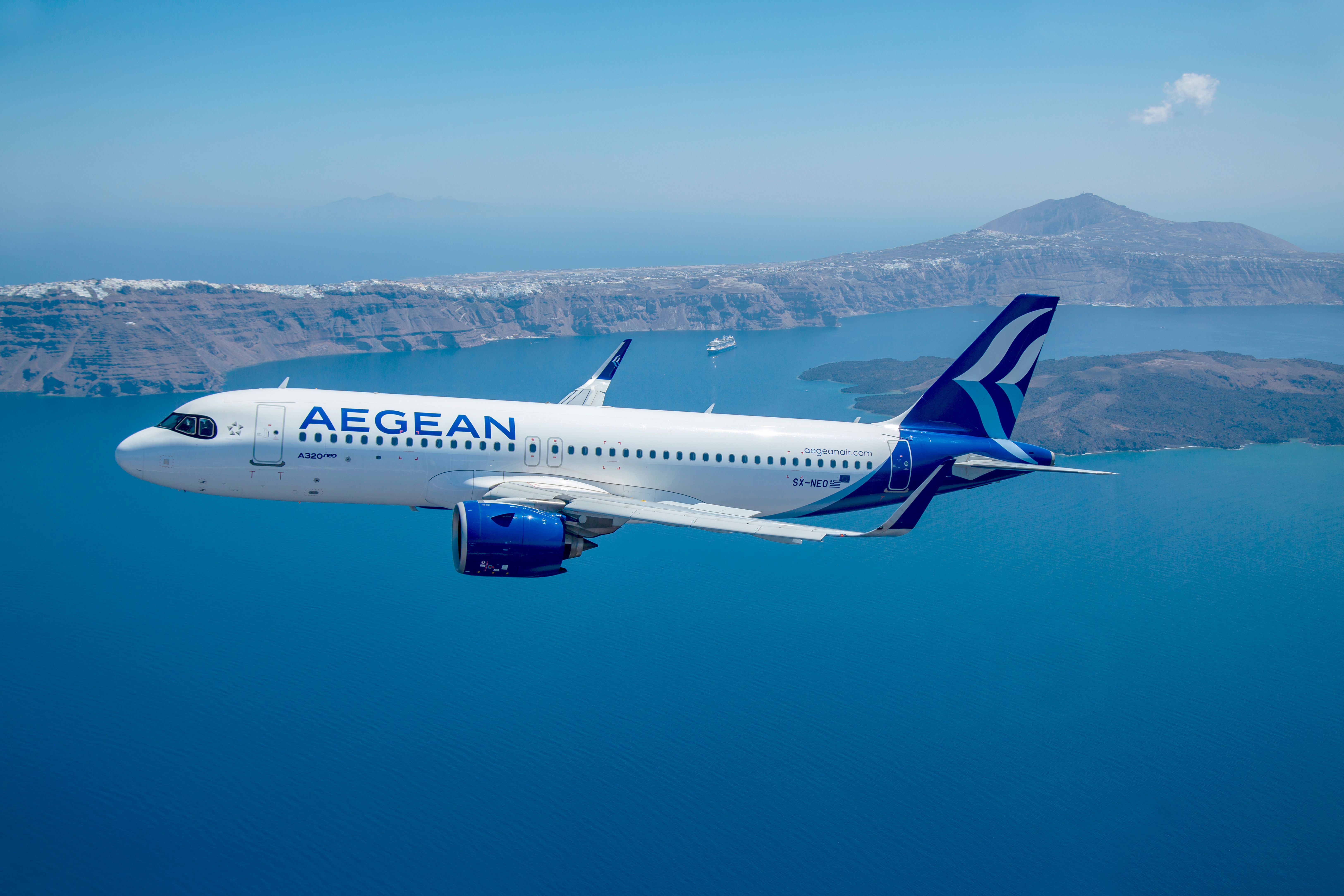 Feeling Blue? Aegean Airlines Launches New "Neo-Era" Crew Uniforms