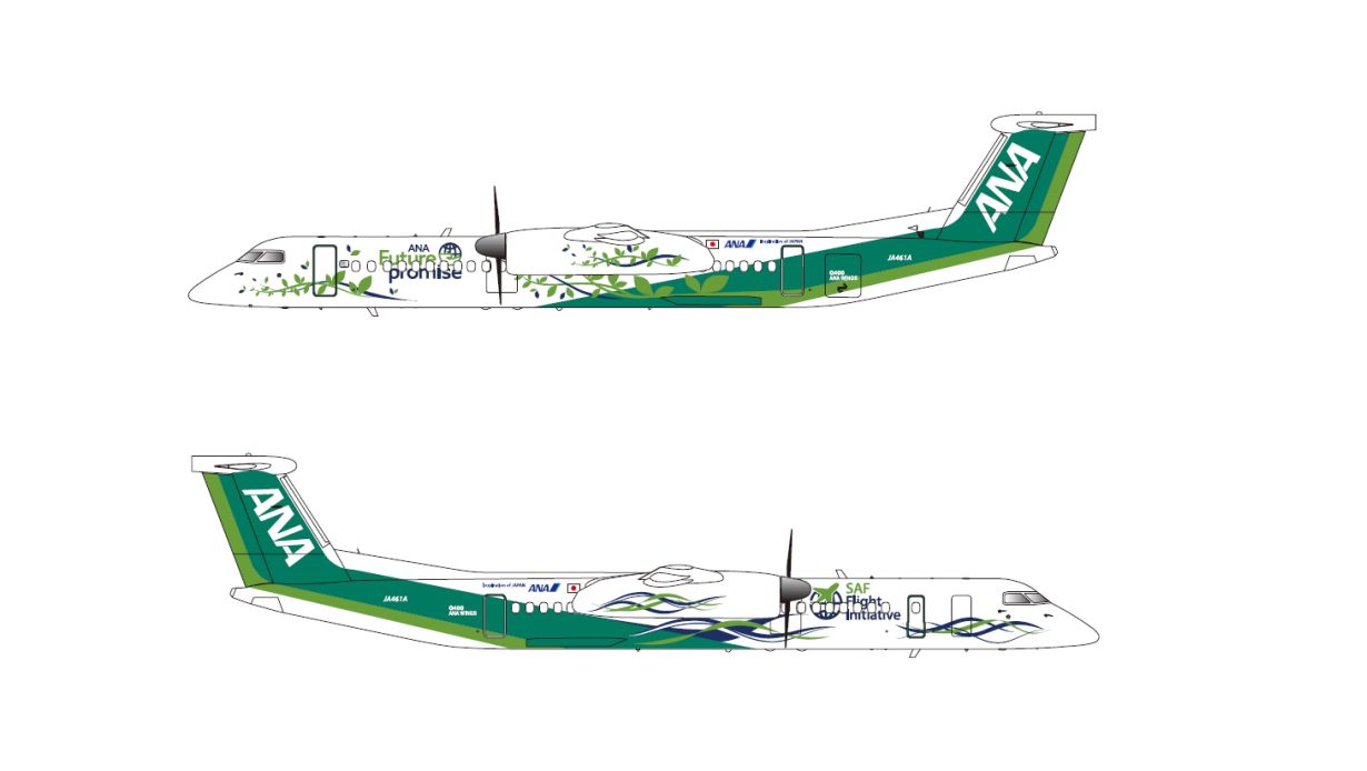All Nippon Airways Launches Dash 8-Q400 Future Prop