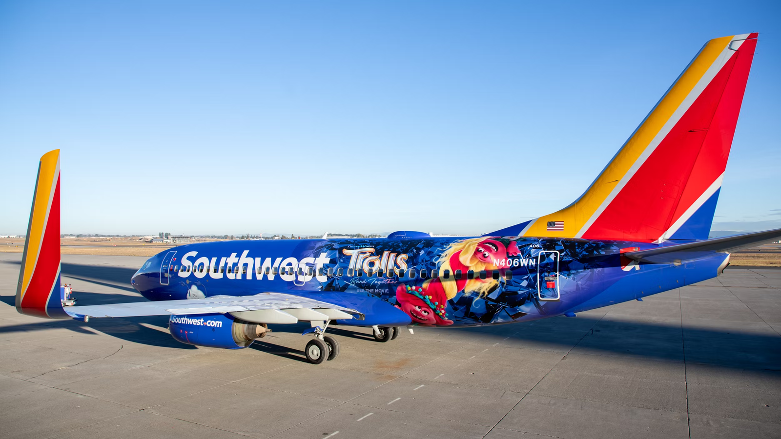 Southwest Airlines' Latest Boeing 737 Livery Features: Trolls
