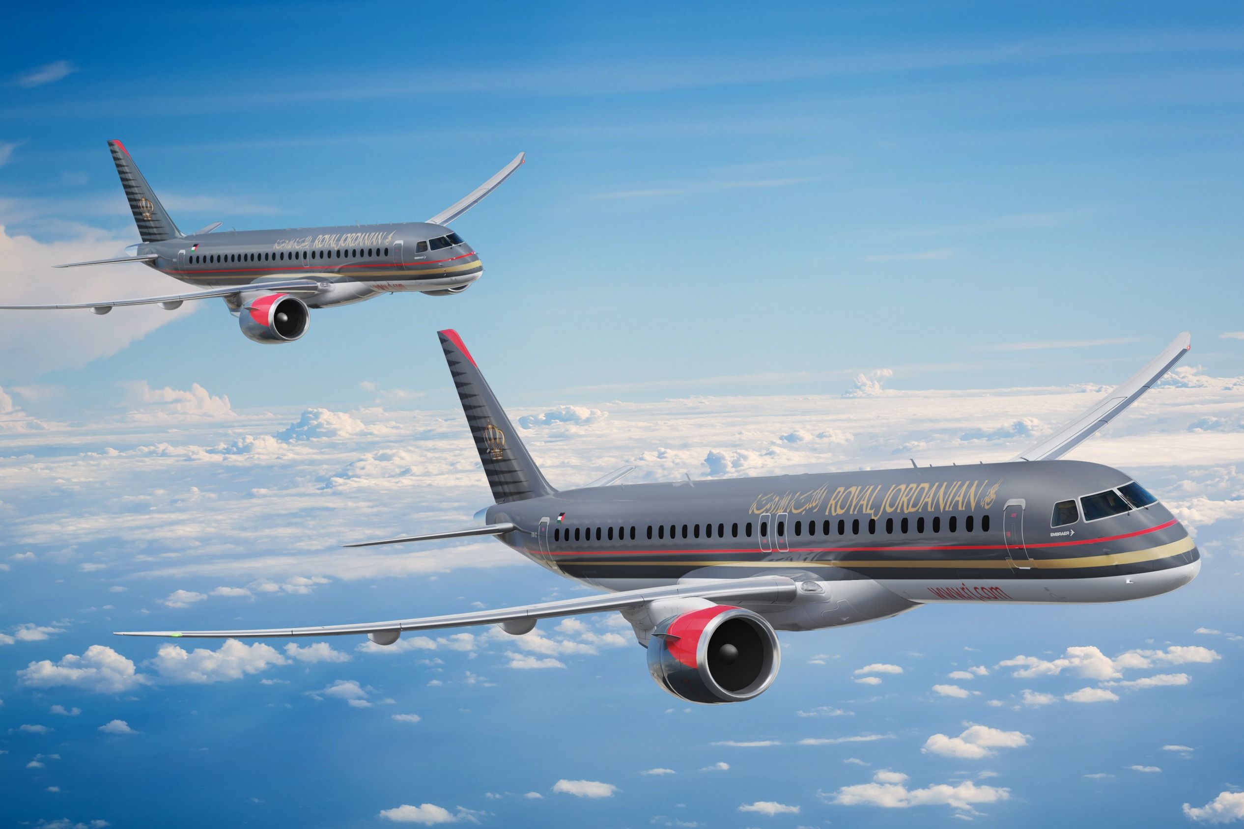 Embraer And Royal Jordanian Airlines Sign Multi-Year Support Contract