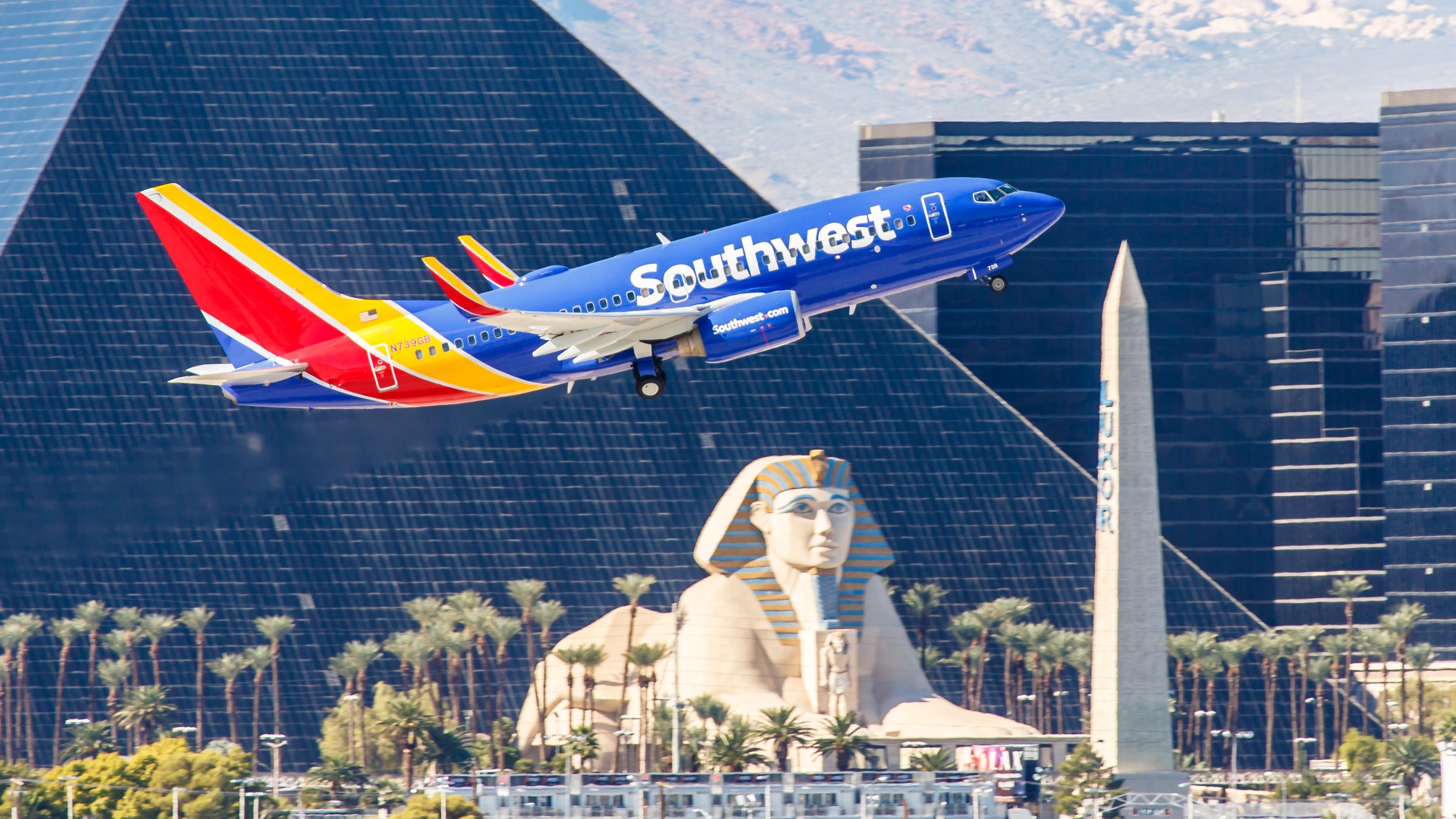 The Busiest Routes From Las Vegas Airport This Month